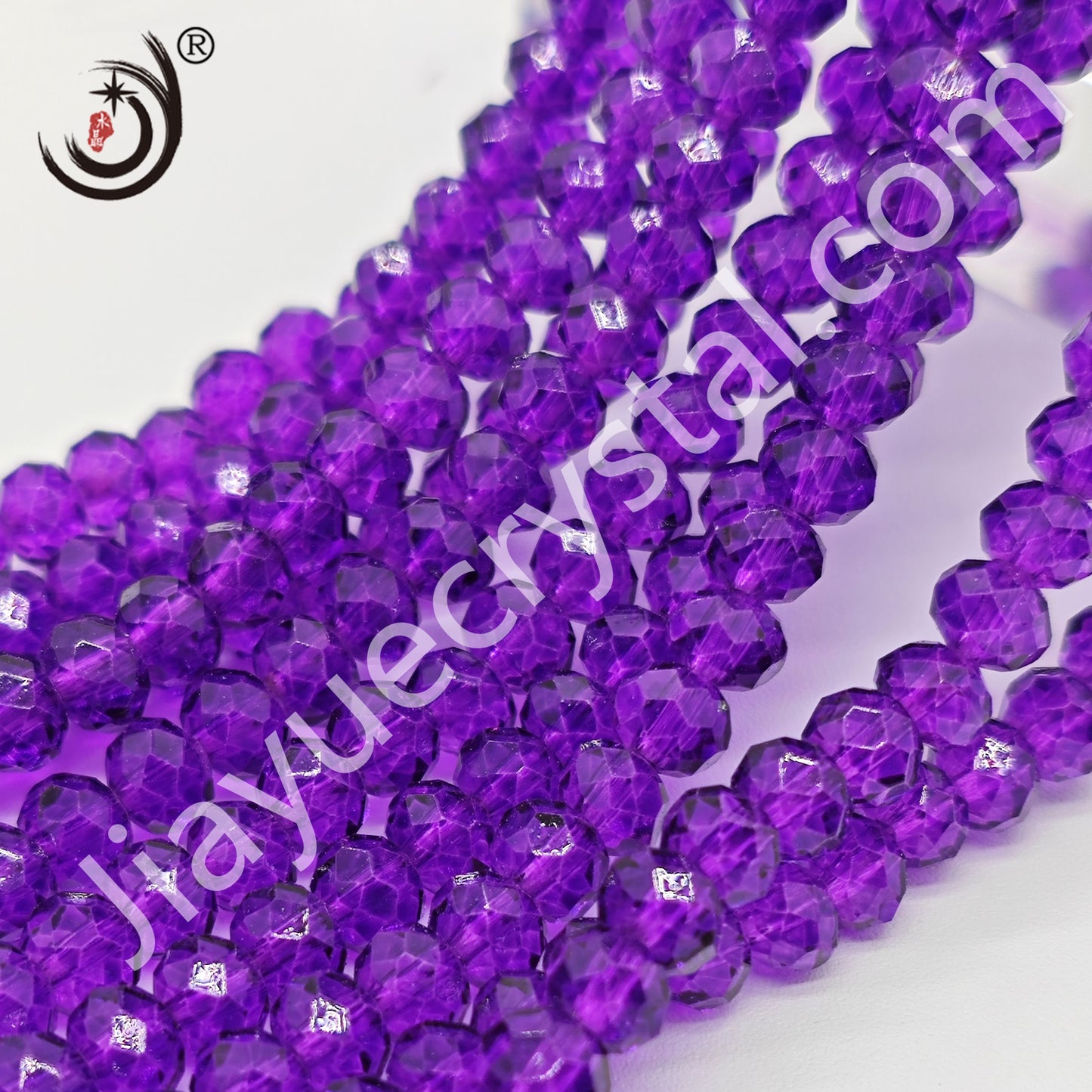 6MM Rondelle DIY Jewelry Glass Beads Wholesale(B105-B182)