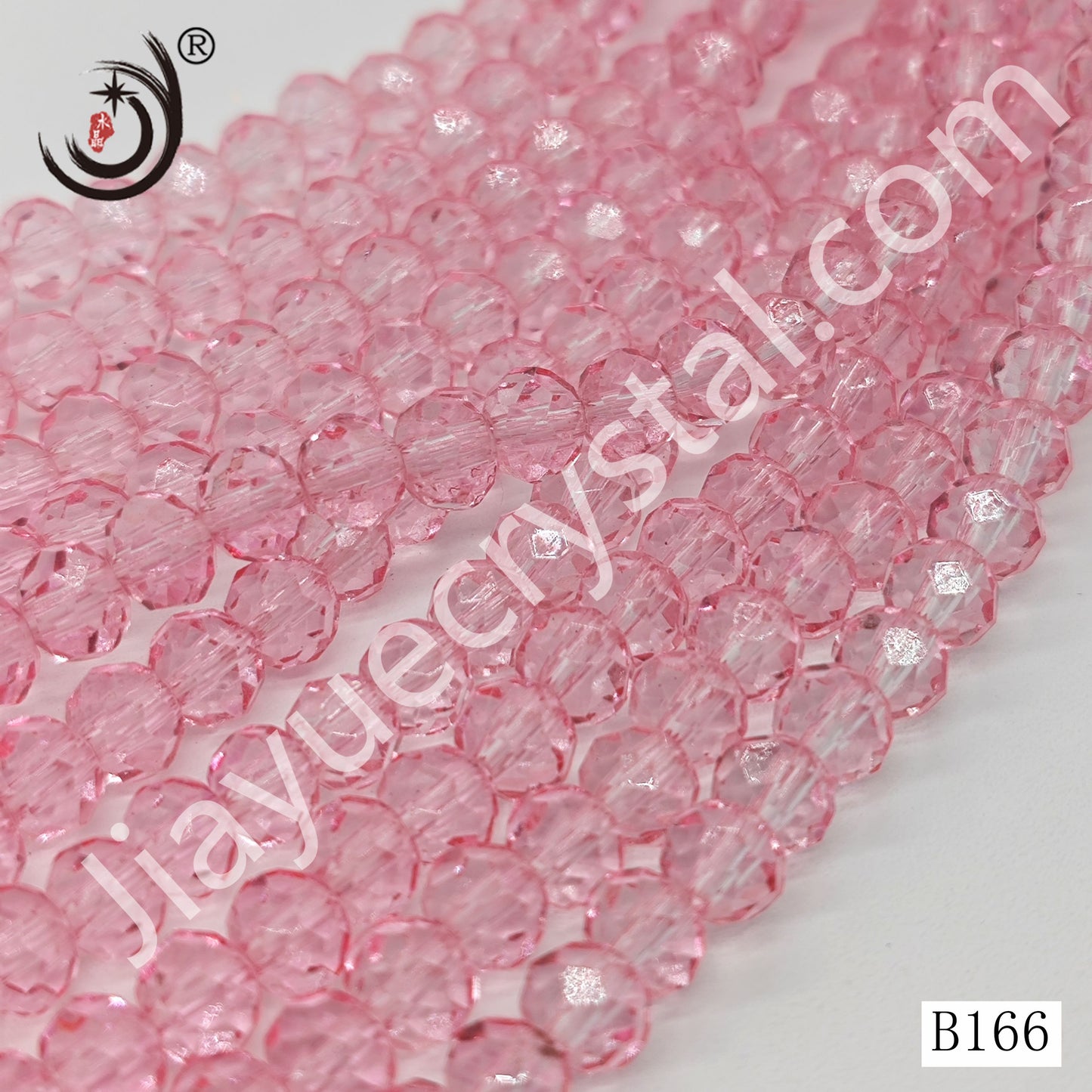 6MM Rondelle DIY Jewelry Glass Beads Wholesale(B105-B182)