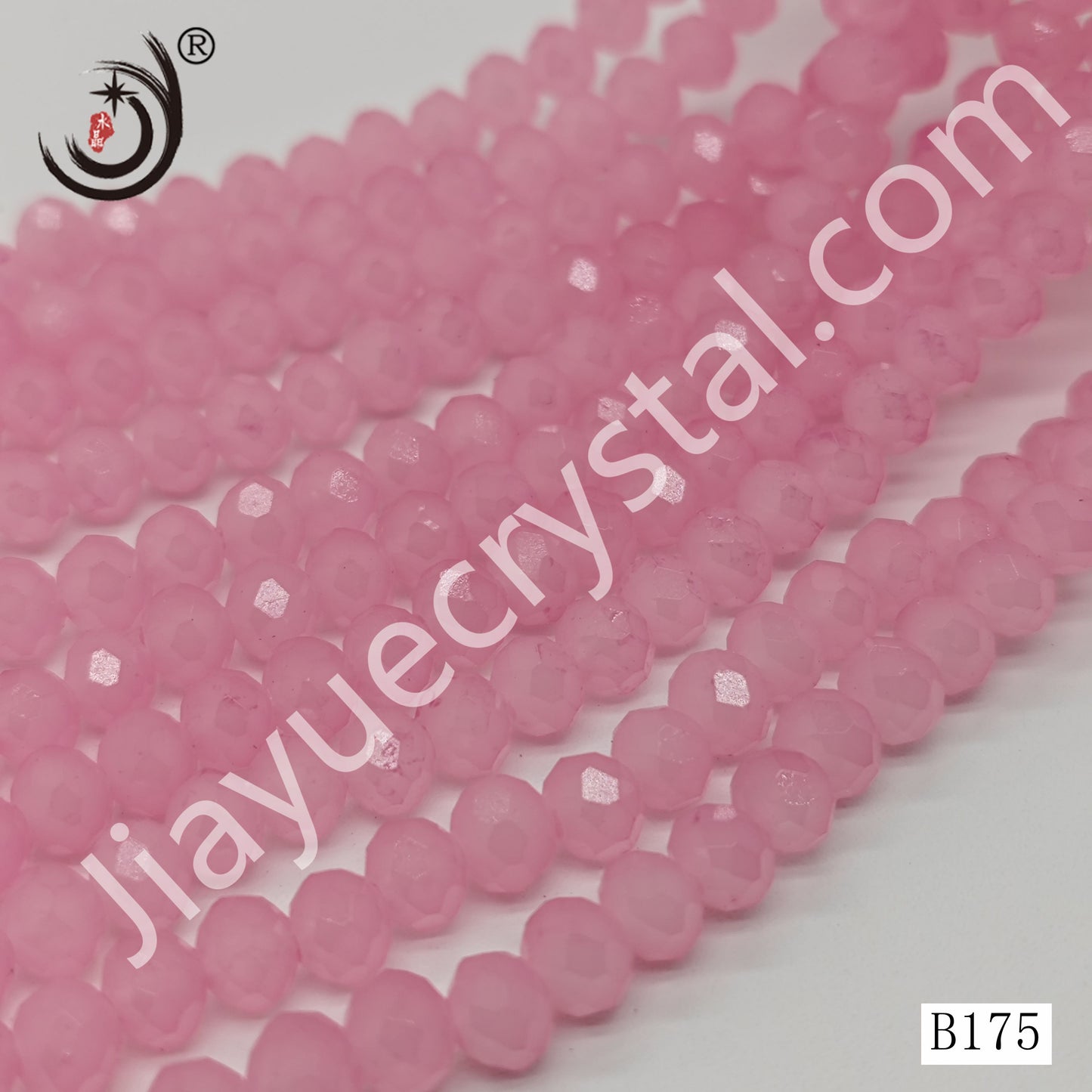 6MM Rondelle DIY Jewelry Glass Beads Wholesale(B105-B182)