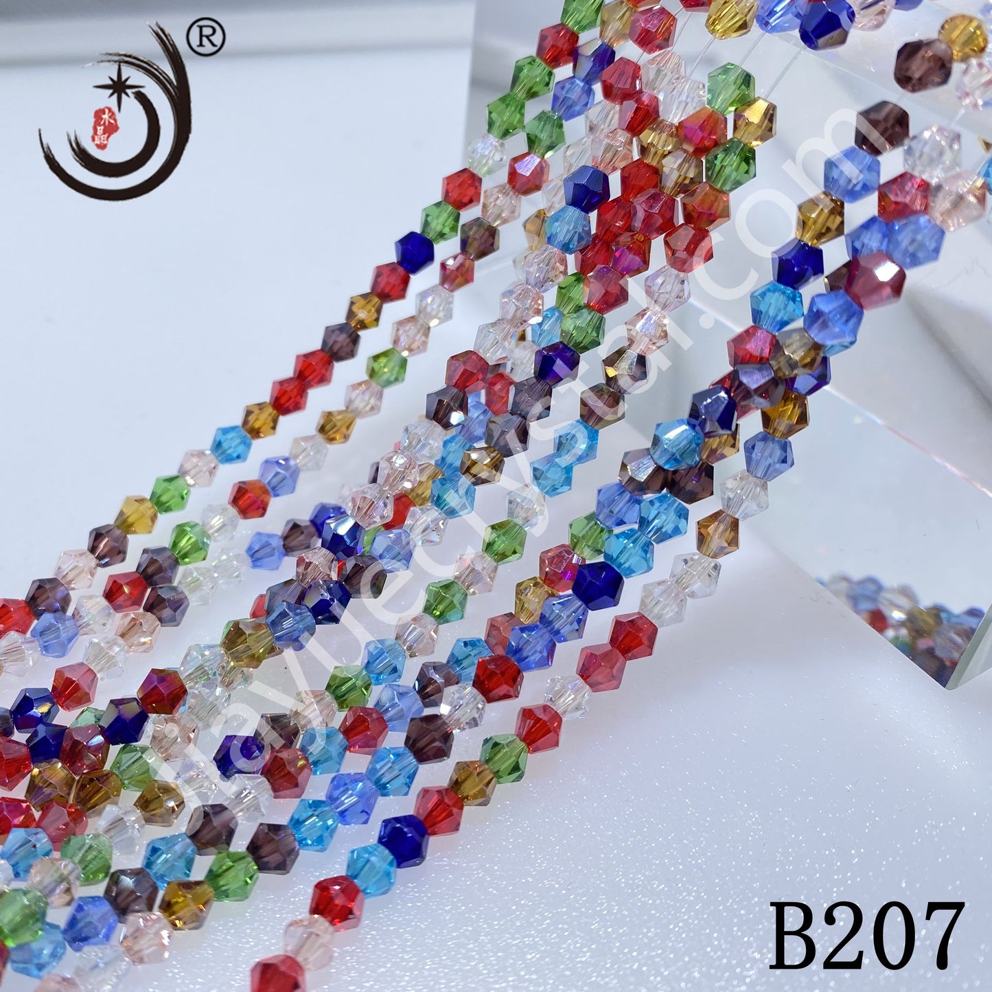 4MM Bicone Beads Glass Crystal Beads Wholesale For DIY Jewelry (10018)