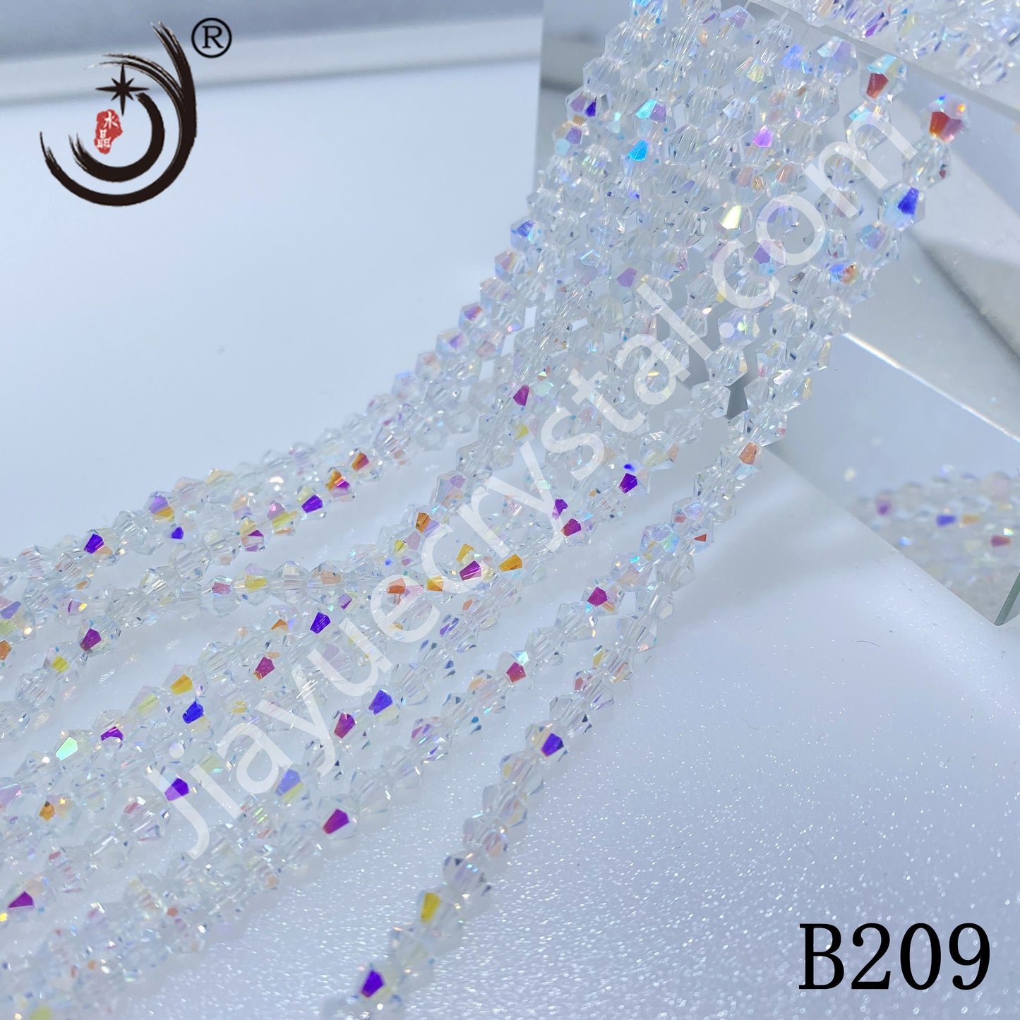 4MM Bicone Beads Glass Crystal Beads Wholesale For DIY Jewelry (10018)