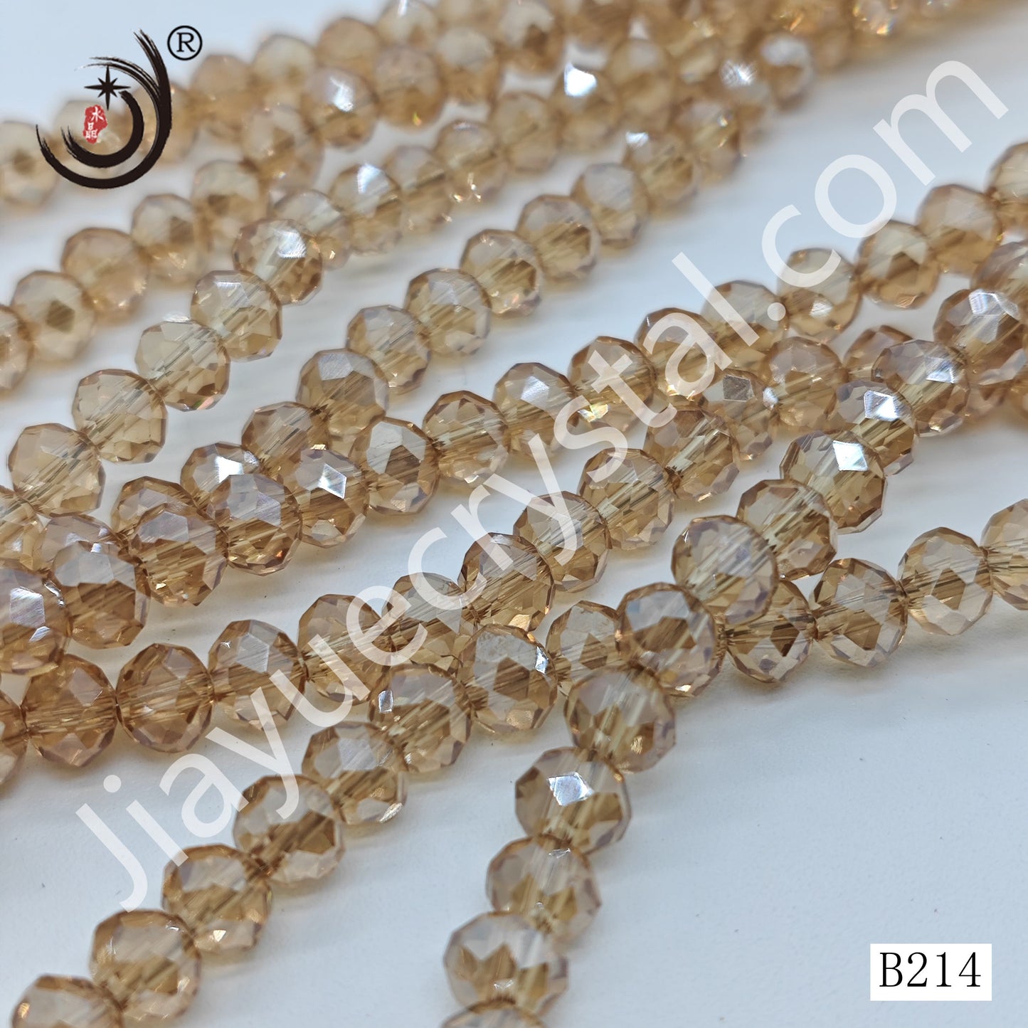 6MM Rondelle Beads For Making DIY Jewelry(B209-B260)