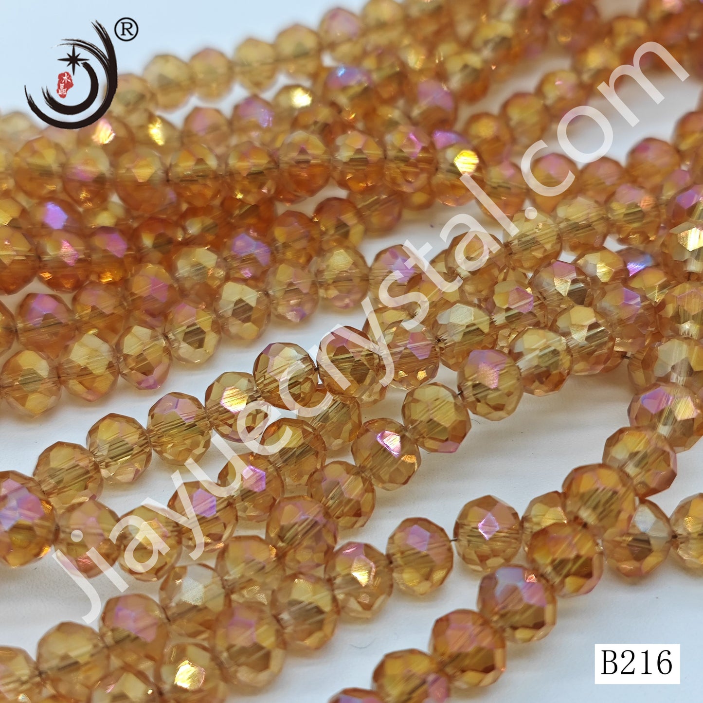 6MM Rondelle Beads For Making DIY Jewelry(B209-B260)