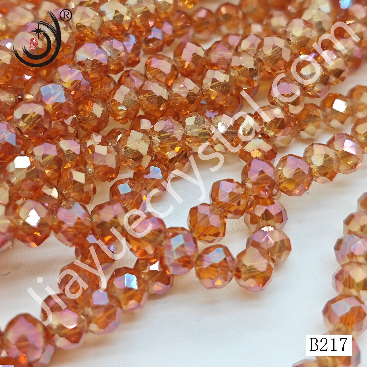 6MM Rondelle Beads For Making DIY Jewelry(B209-B260)