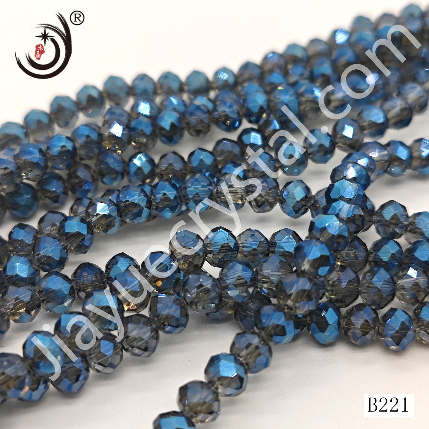 6MM Rondelle Beads For Making DIY Jewelry(B209-B260)