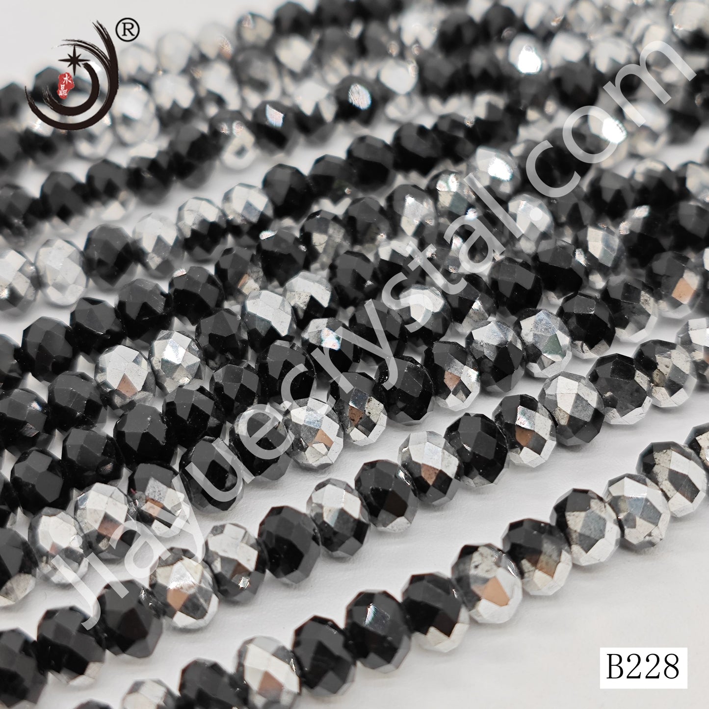 6MM Rondelle Beads For Making DIY Jewelry(B209-B260)