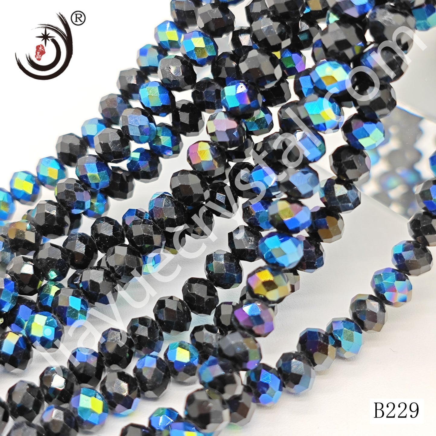 6MM Rondelle Beads For Making DIY Jewelry(B209-B260)