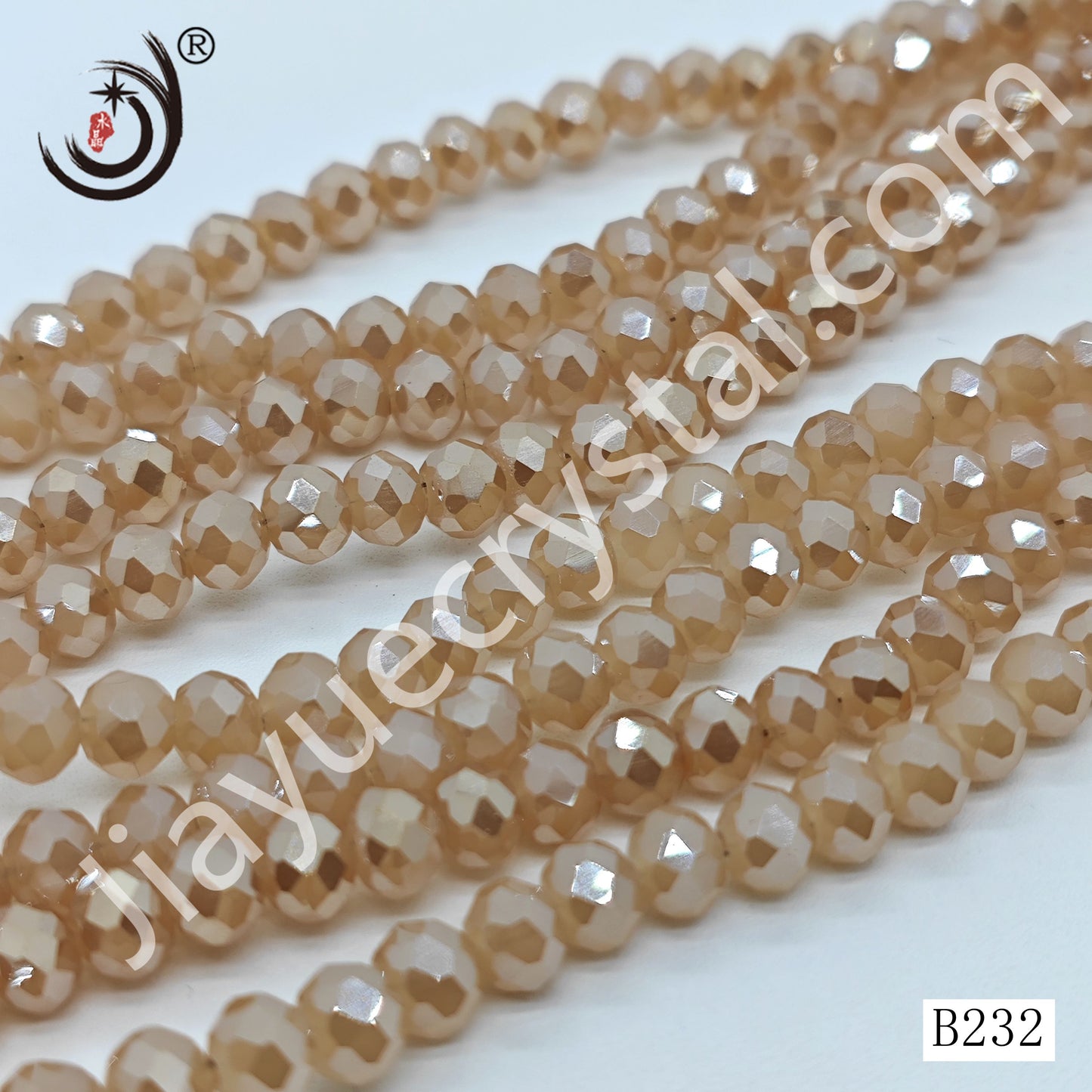 6MM Rondelle Beads For Making DIY Jewelry(B209-B260)