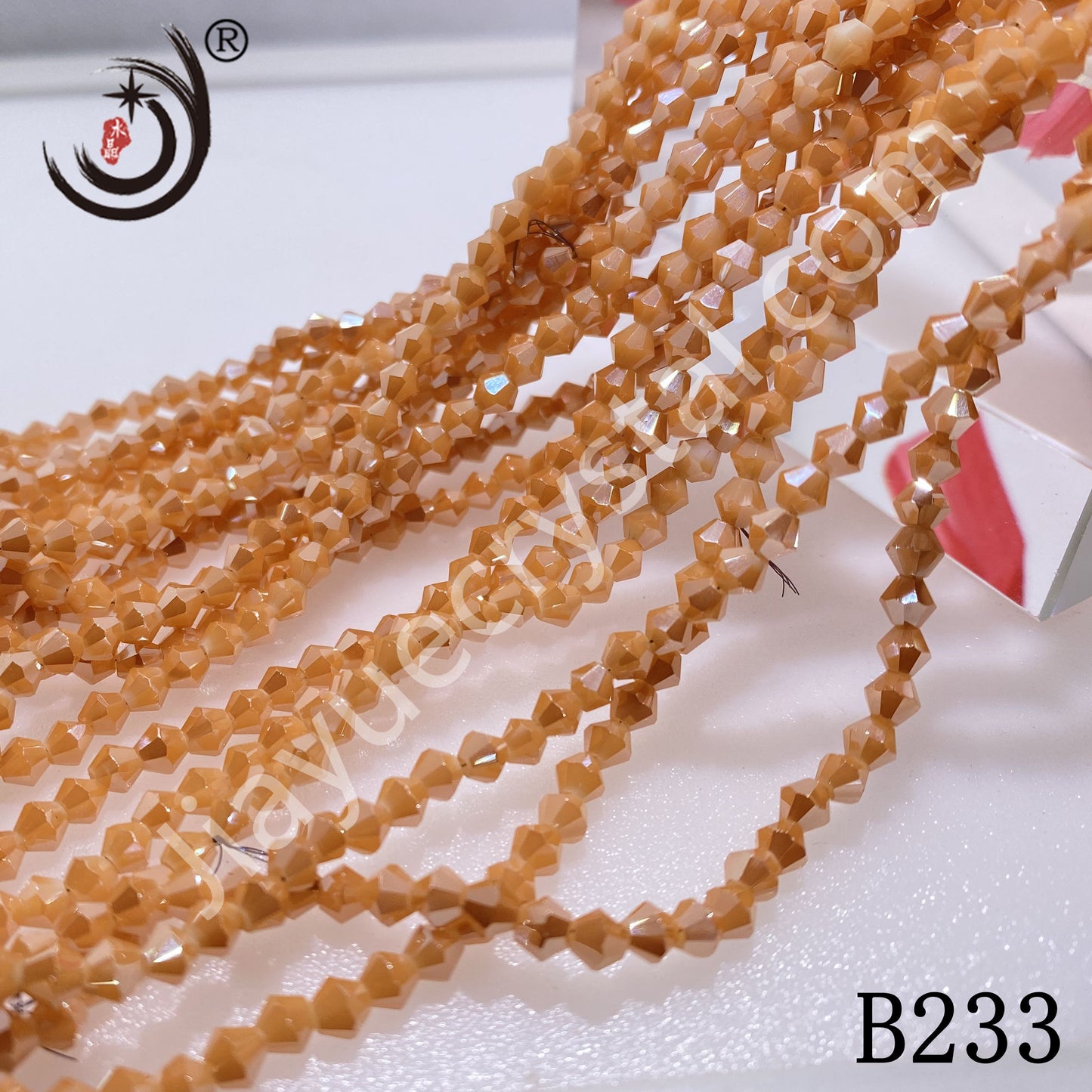 4MM Bicone Beads Glass Crystal Beads Wholesale For DIY Jewelry (10018)