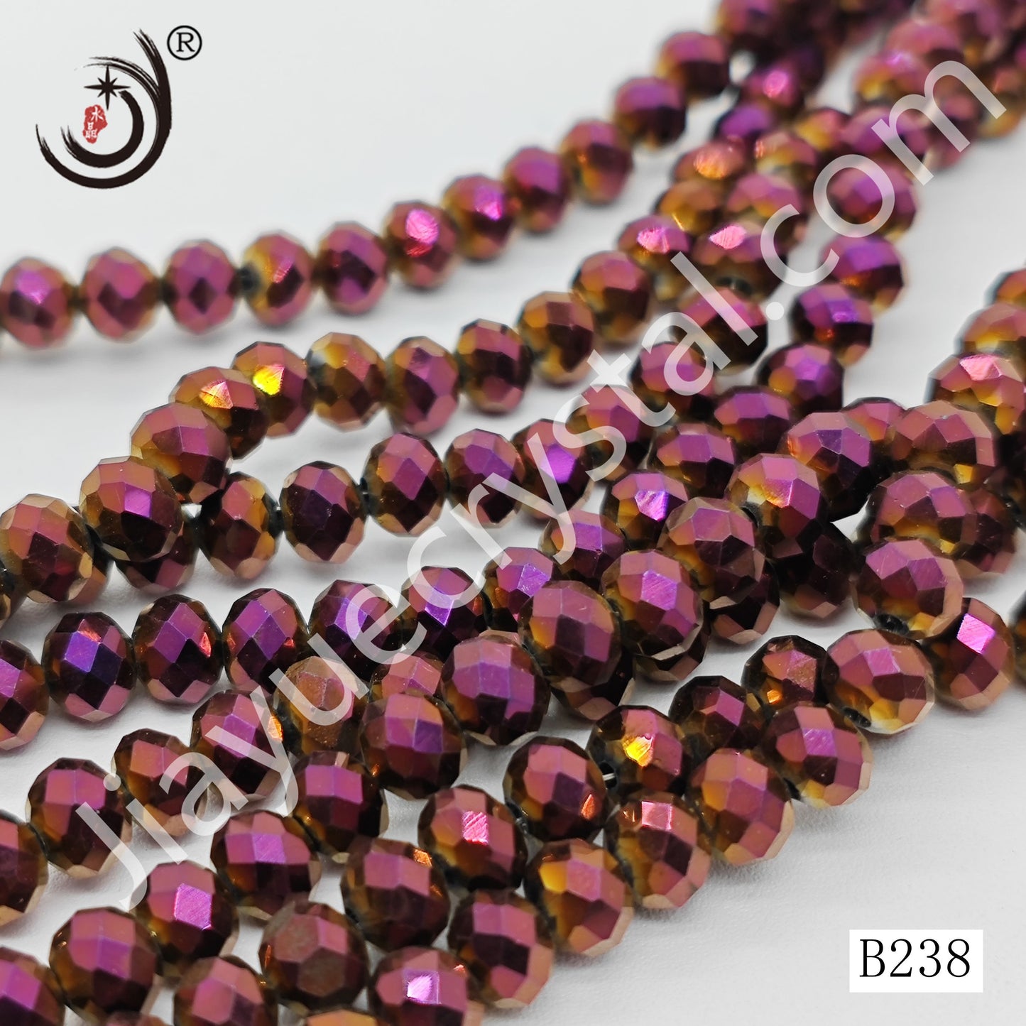 6MM Rondelle Beads For Making DIY Jewelry(B209-B260)