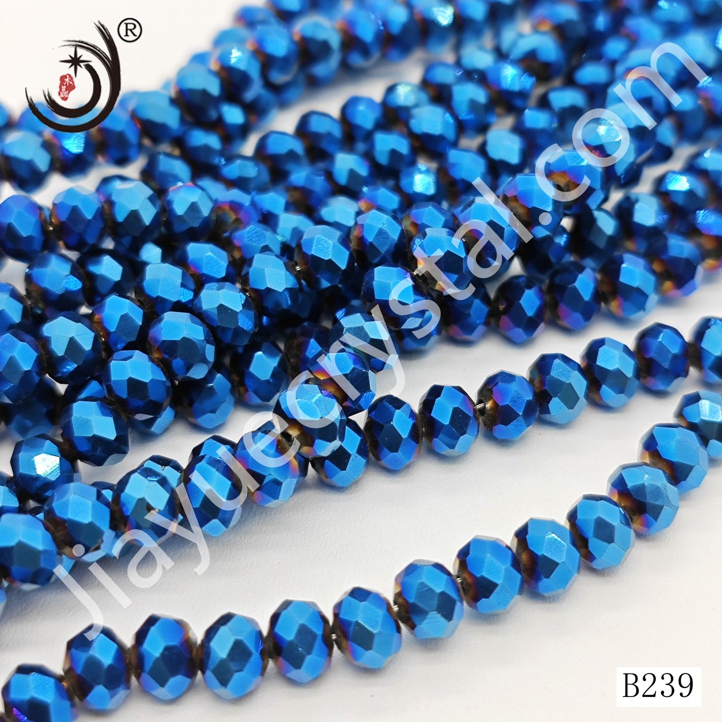 6MM Rondelle Beads For Making DIY Jewelry(B209-B260)