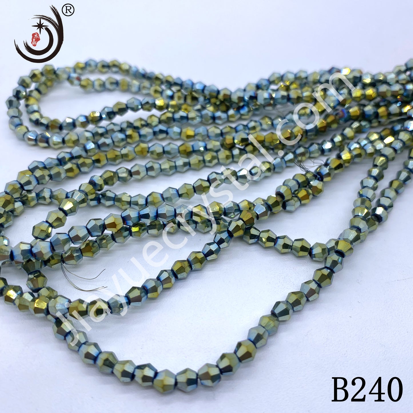 4MM Bicone Beads Glass Crystal Beads Wholesale For DIY Jewelry (10018)