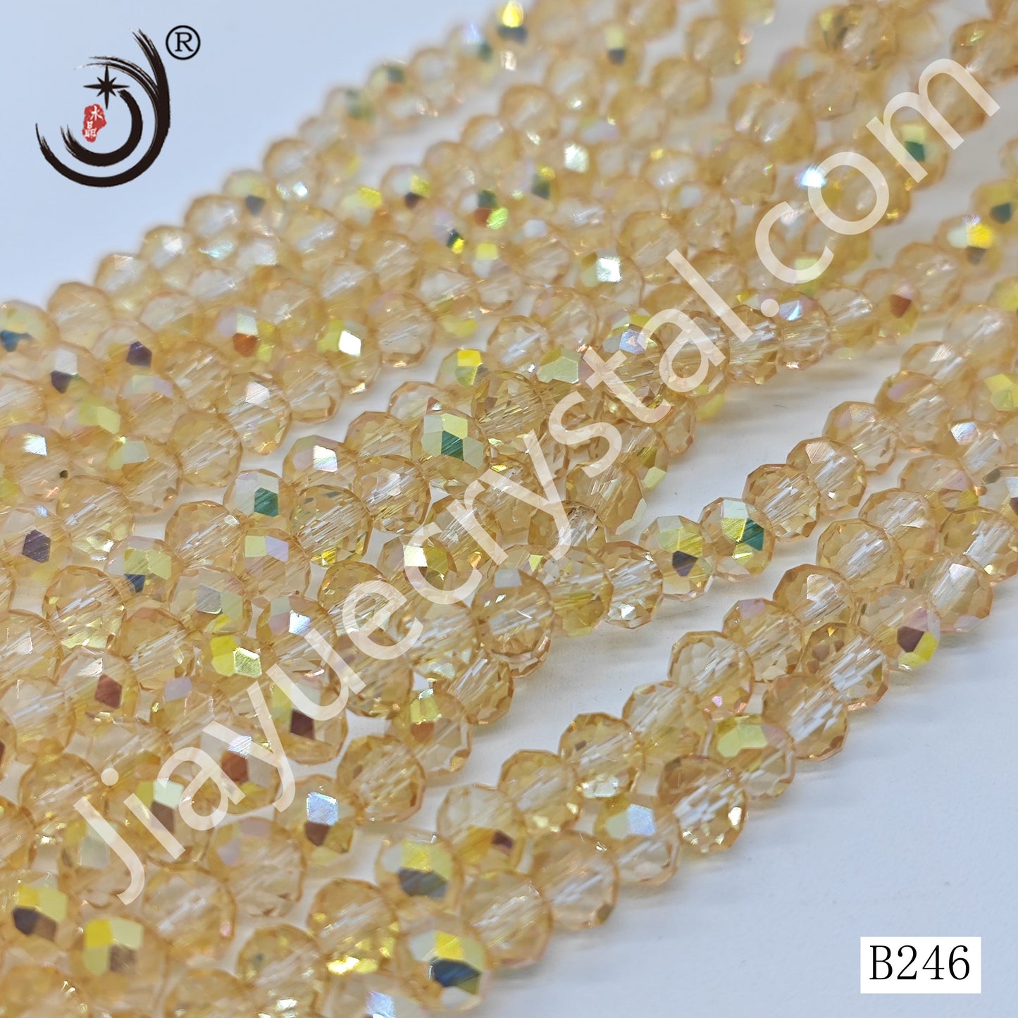 6MM Rondelle Beads For Making DIY Jewelry(B209-B260)