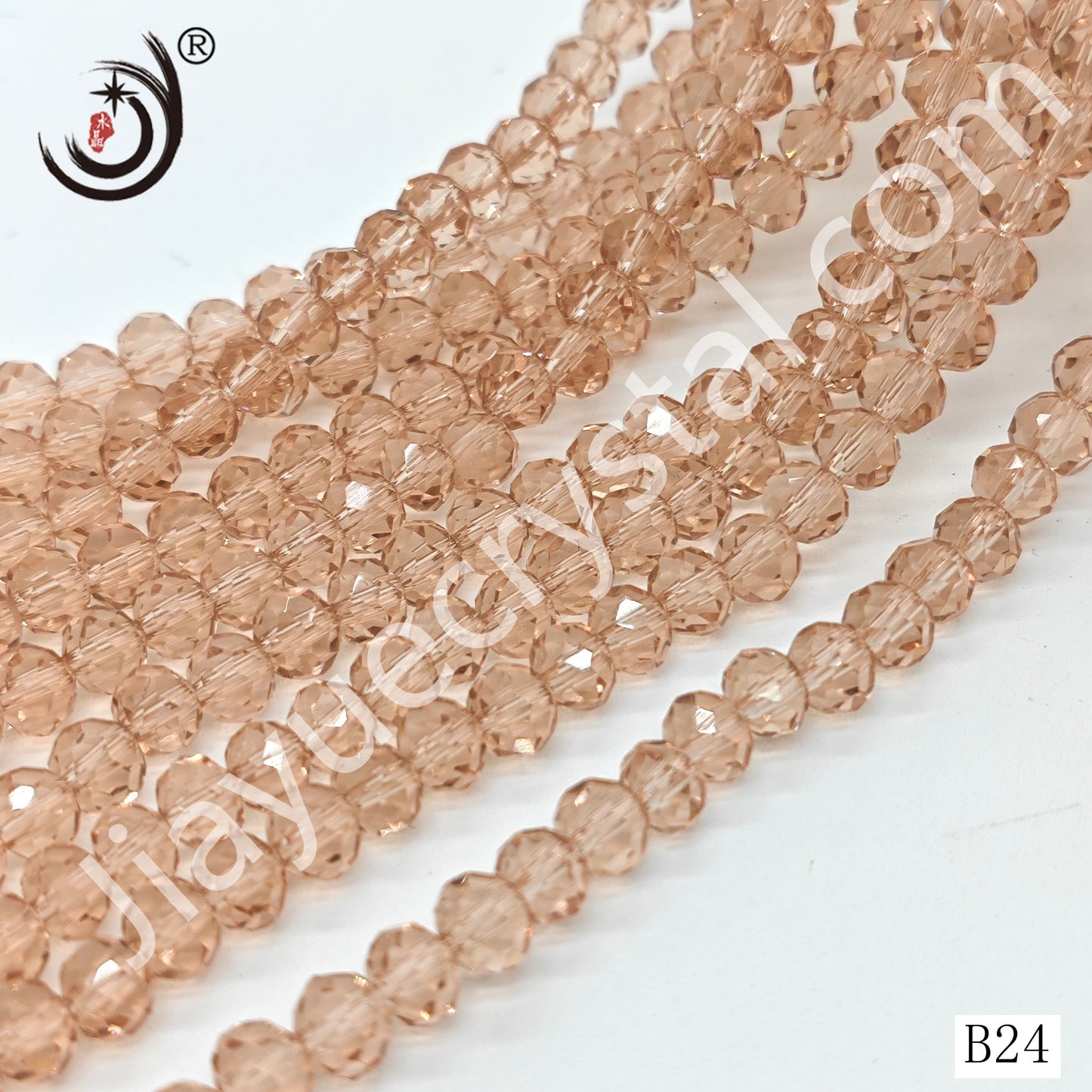 6MM Rondelle Crystal Beads Wholesale For DIY Jewelry(85pcs/line)