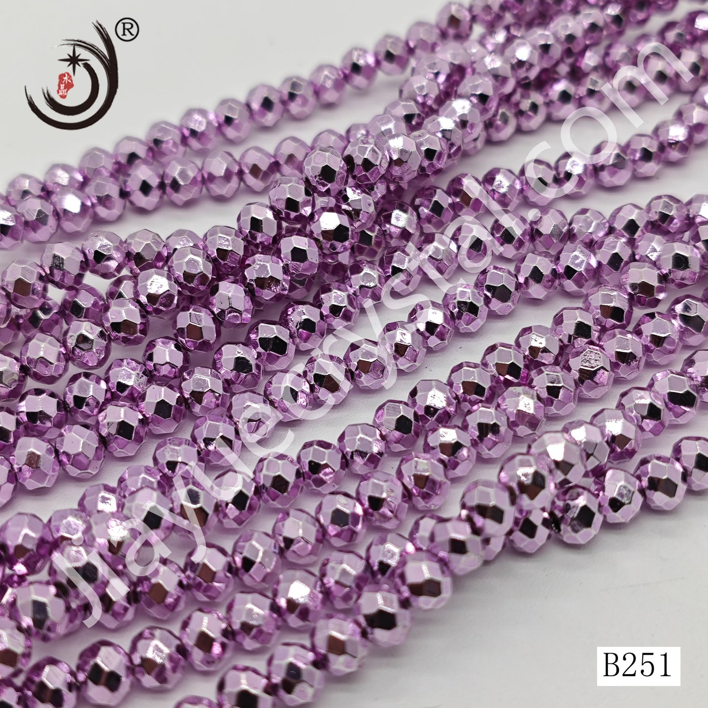 6MM Rondelle Beads For Making DIY Jewelry(B209-B260)