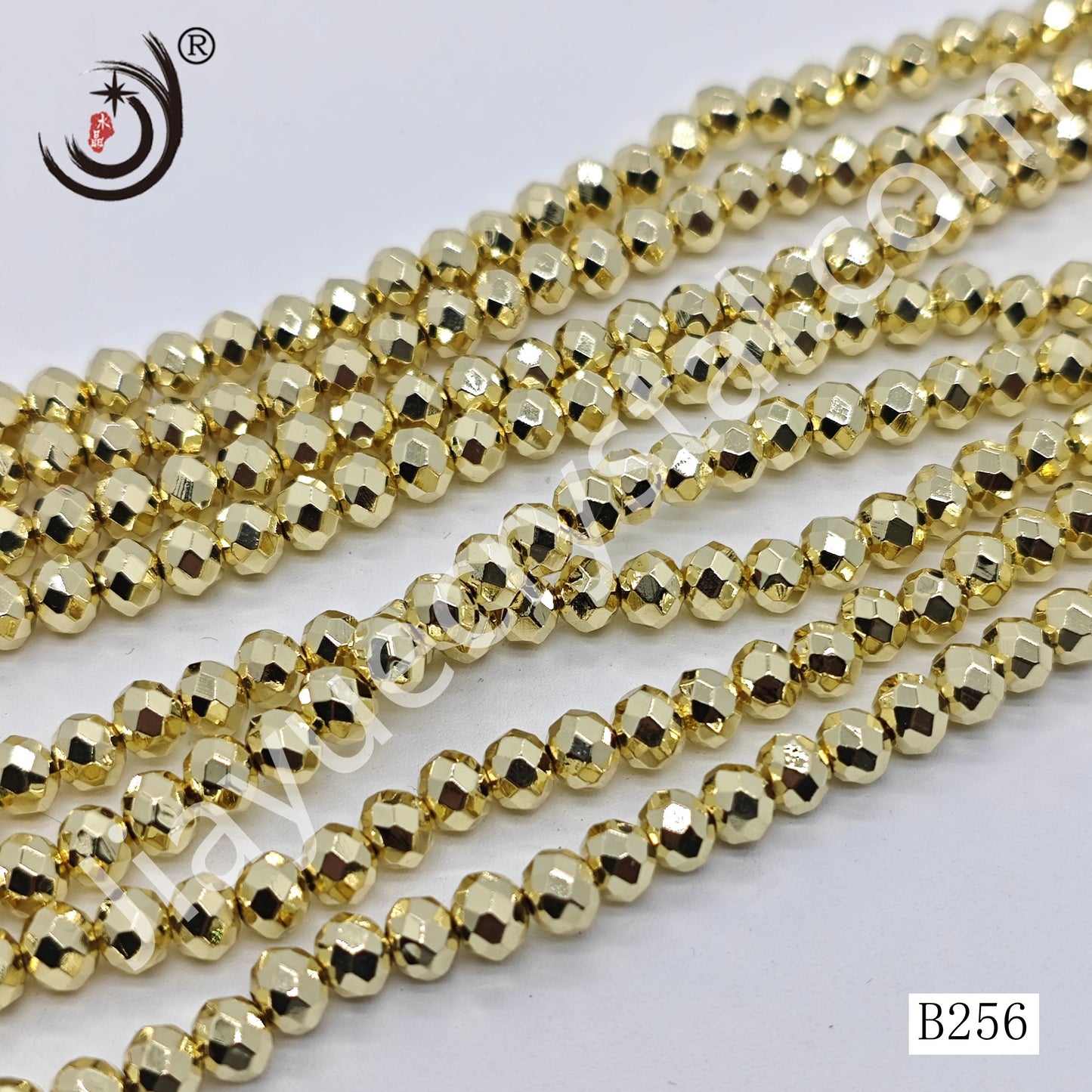 6MM Rondelle Beads For Making DIY Jewelry(B209-B260)