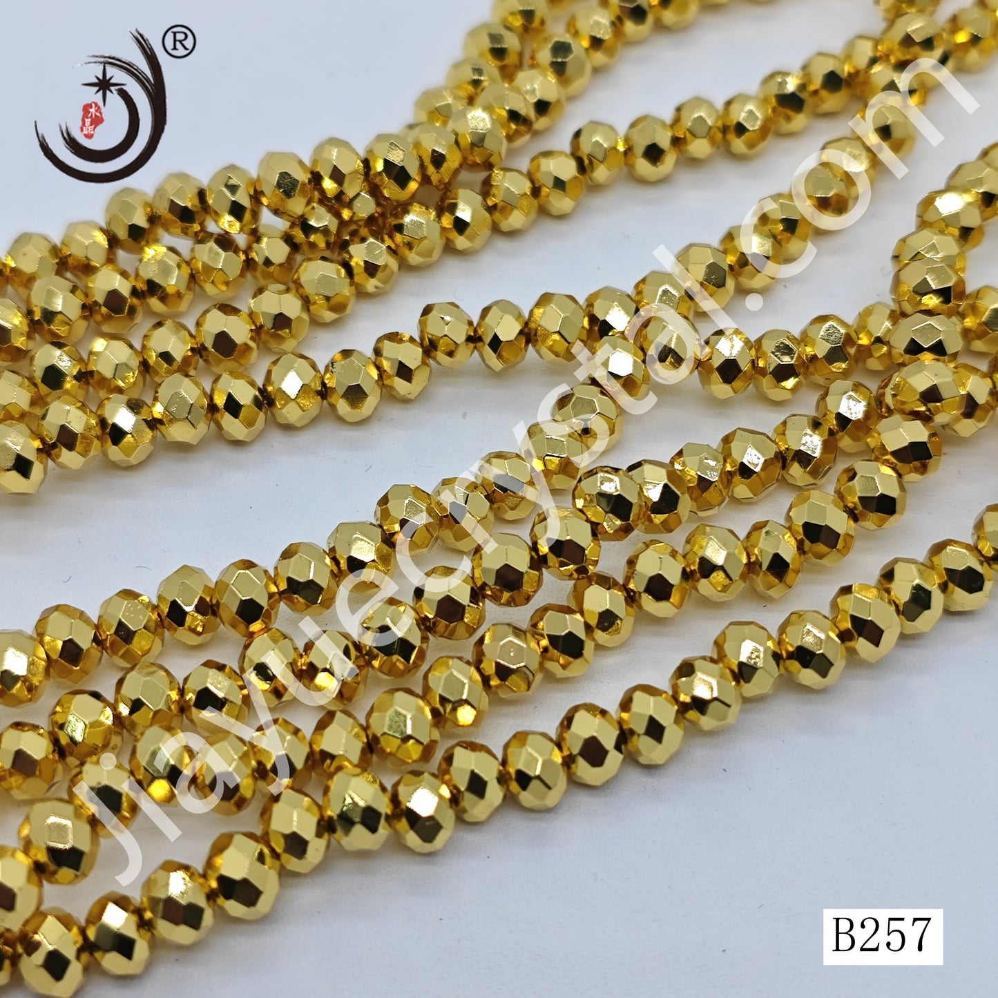 6MM Rondelle Beads For Making DIY Jewelry(B209-B260)