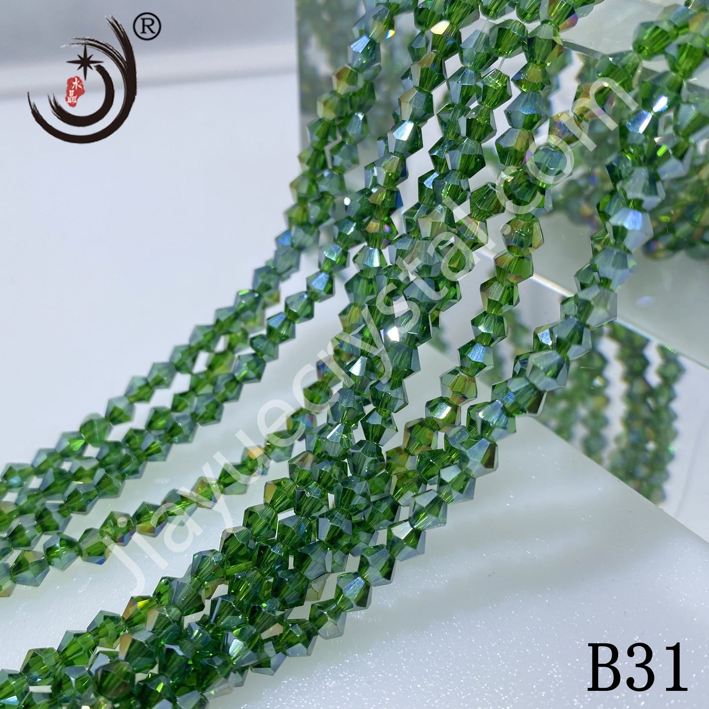 4MM Bicone Beads Glass Crystal Beads Wholesale For DIY Jewelry (10018)