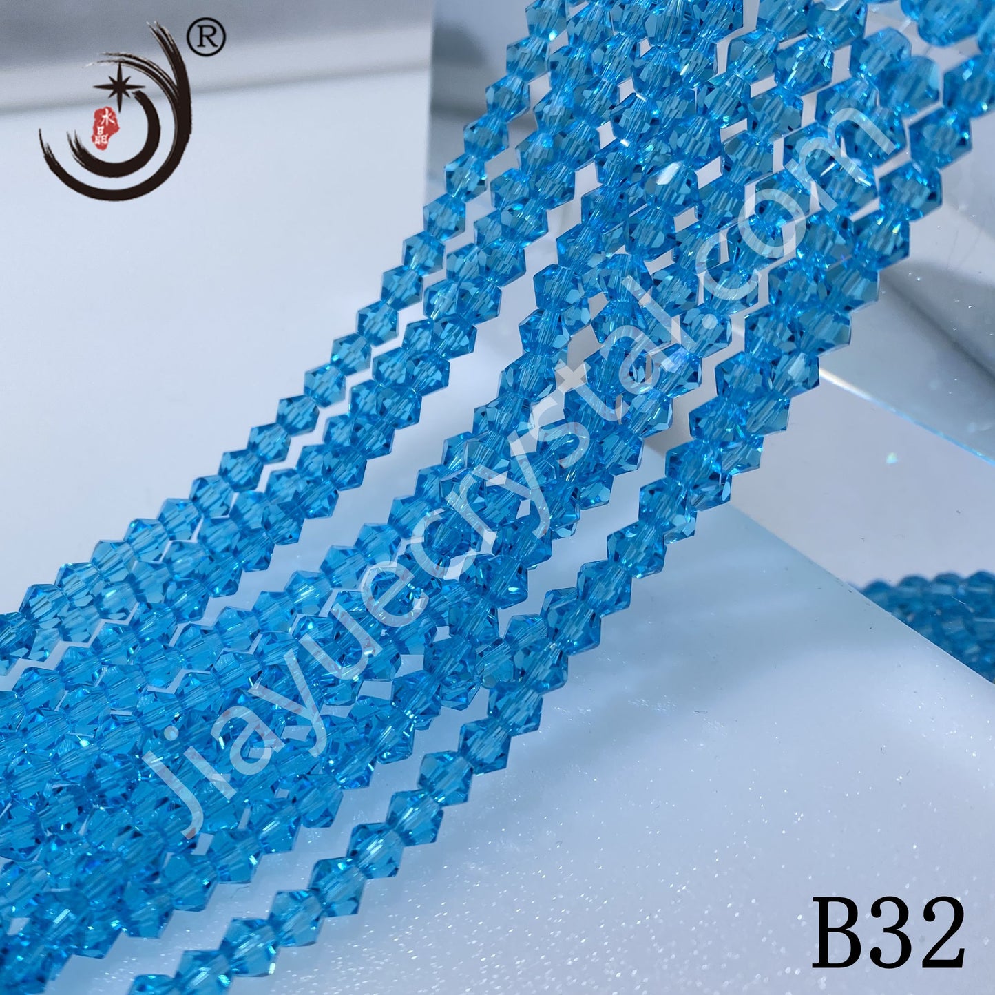 4MM Bicone Beads Glass Crystal Beads Wholesale For DIY Jewelry (10018)