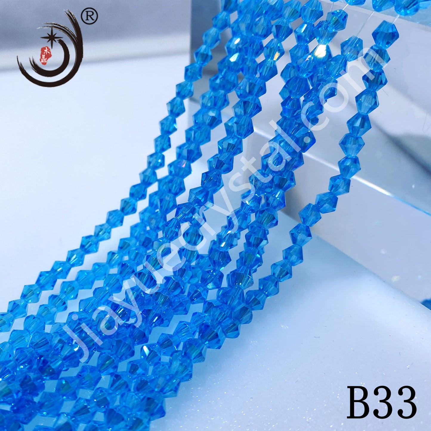 4MM Bicone Beads Glass Crystal Beads Wholesale For DIY Jewelry (10018)