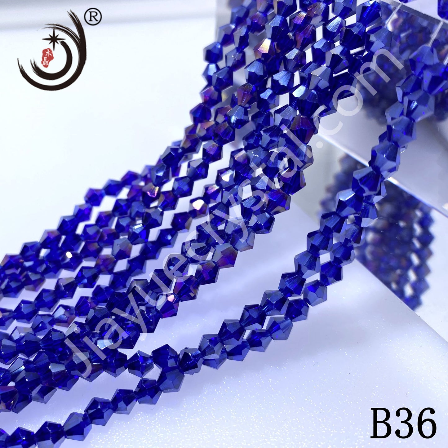 4MM Bicone Beads Glass Crystal Beads Wholesale For DIY Jewelry (10018)