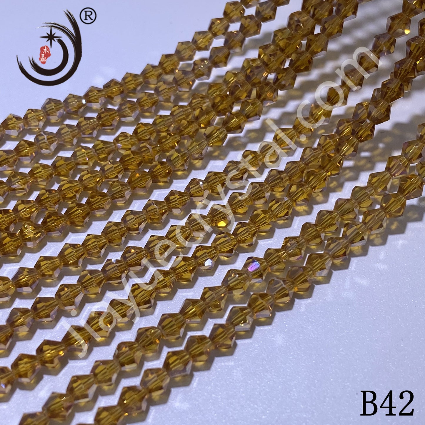 4MM Bicone Beads Glass Crystal Beads Wholesale For DIY Jewelry (10018)