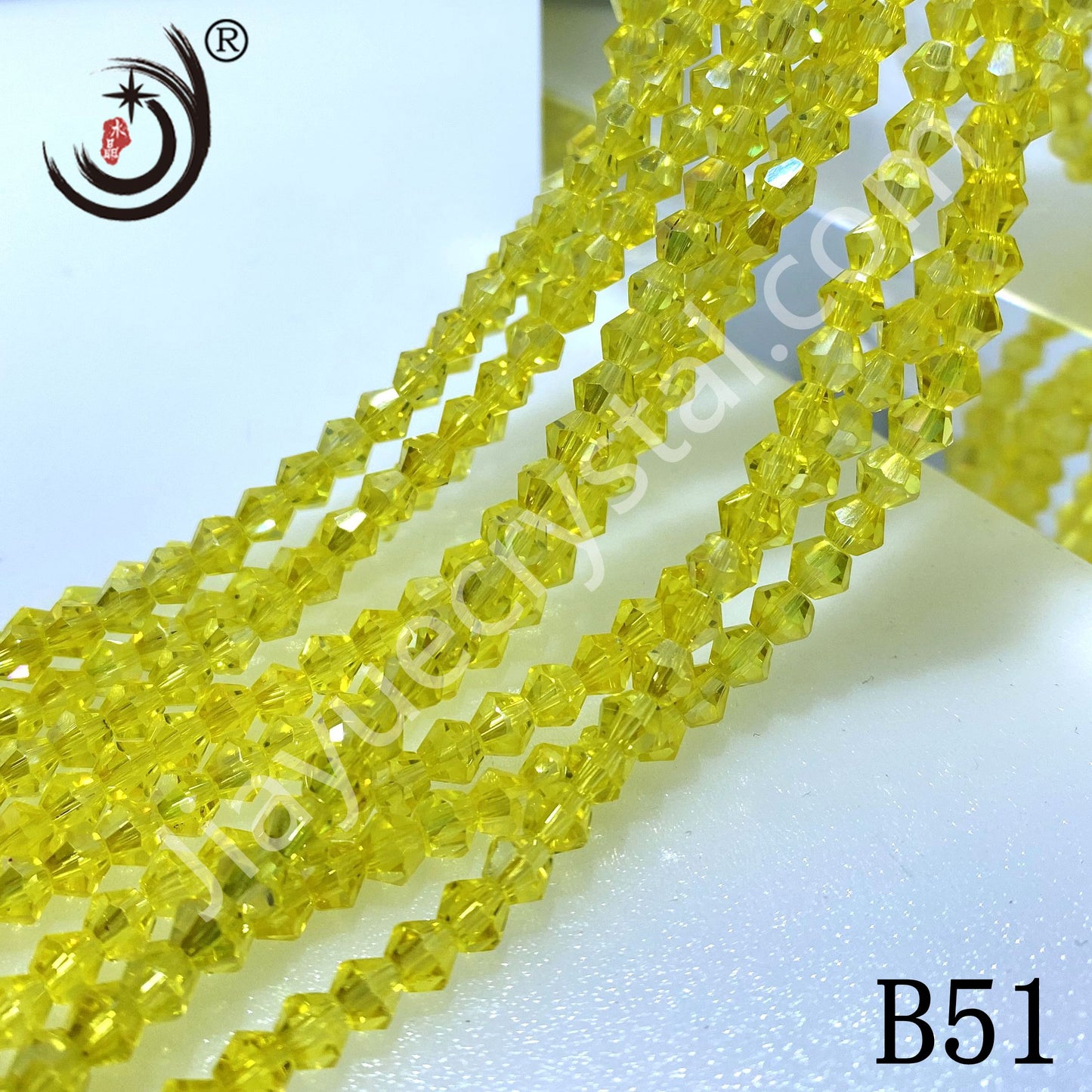 4MM Bicone Beads Glass Crystal Beads Wholesale For DIY Jewelry (10018)