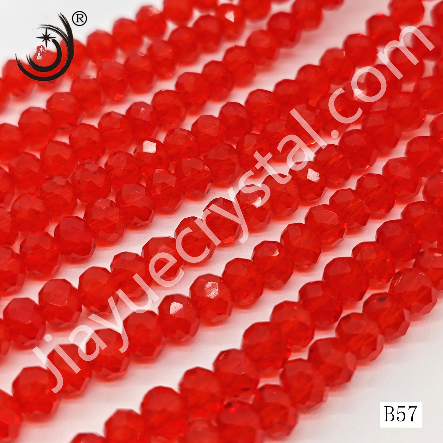 6MM Rondelle Crystal Beads Wholesale For DIY Jewelry(85pcs/line)