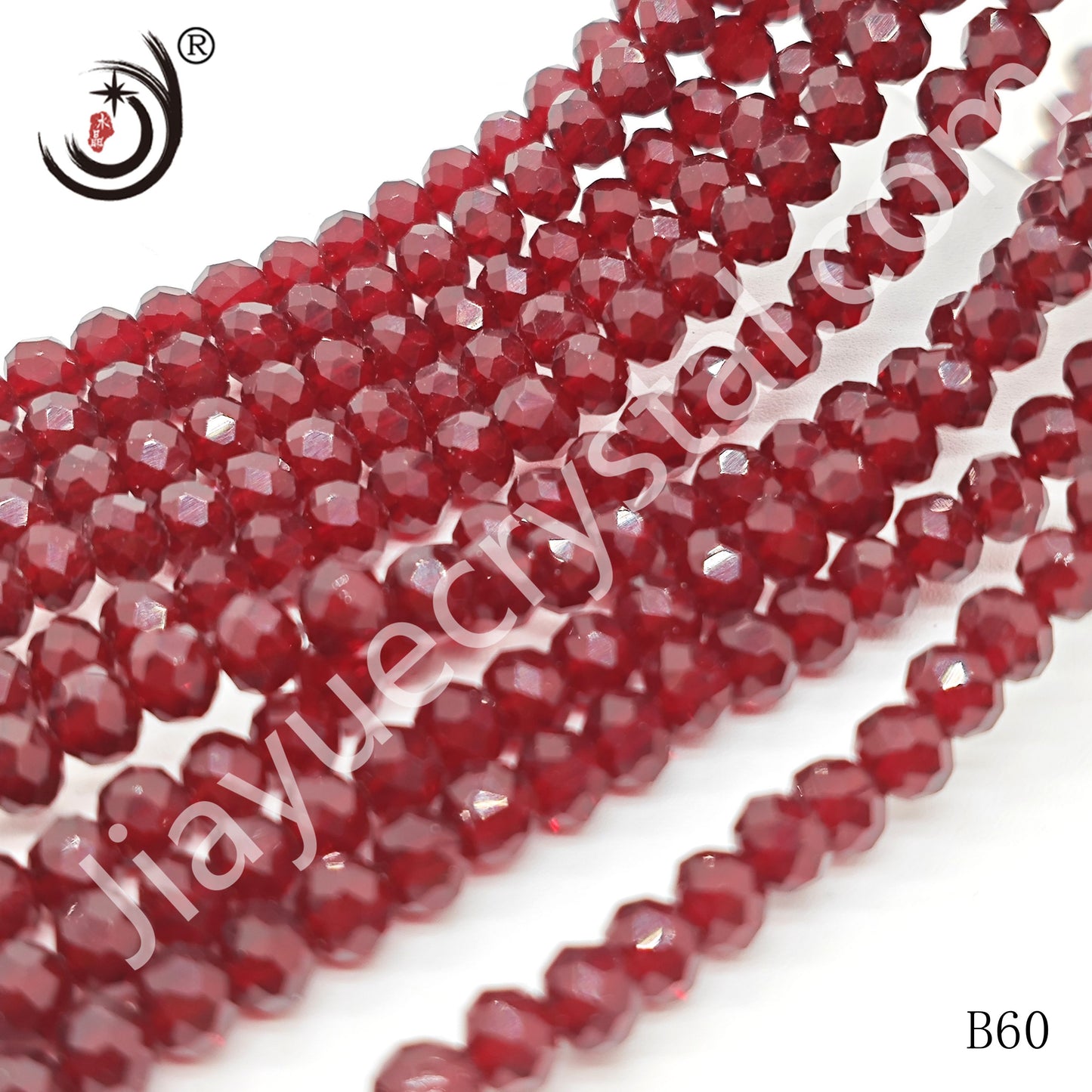 6MM Rondelle Crystal Beads Wholesale For DIY Jewelry(85pcs/line)