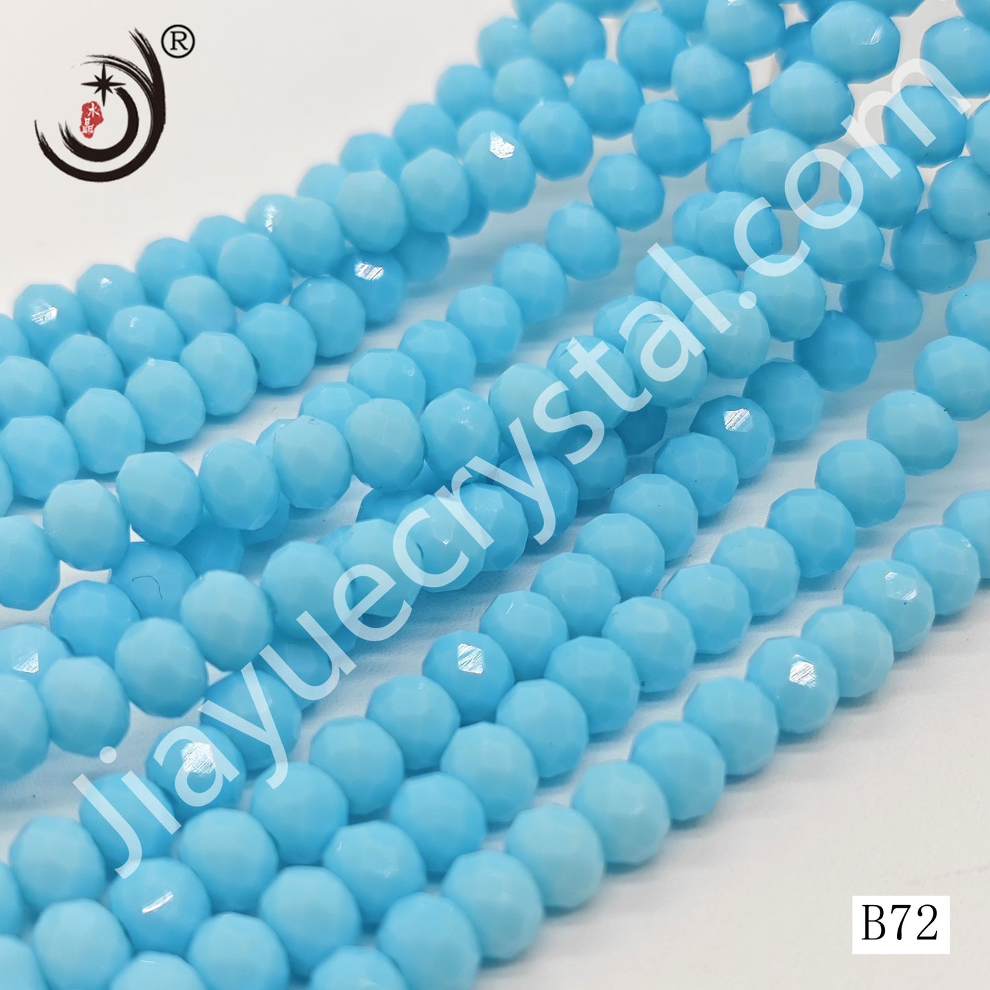 6MM Rondelle Crystal Beads Wholesale For DIY Jewelry(85pcs/line)