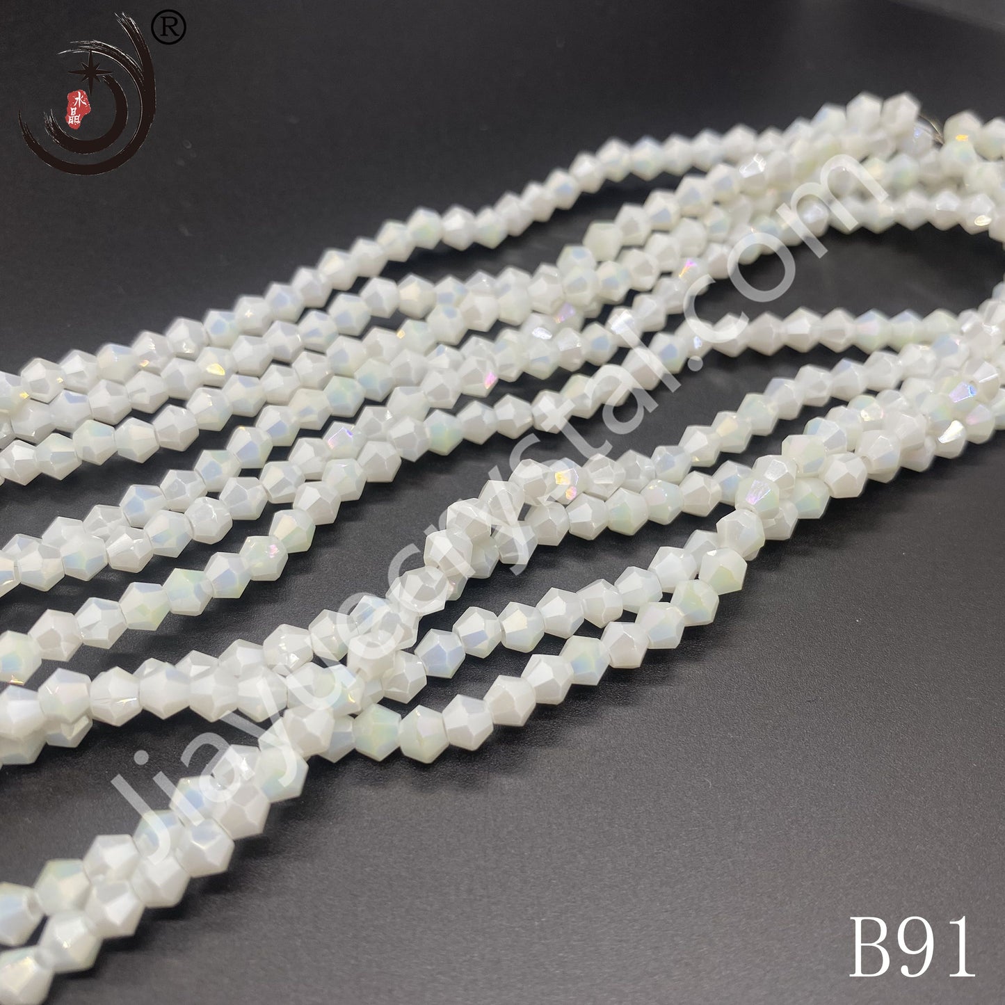 4MM Bicone Beads Glass Crystal Beads Wholesale For DIY Jewelry (10018)