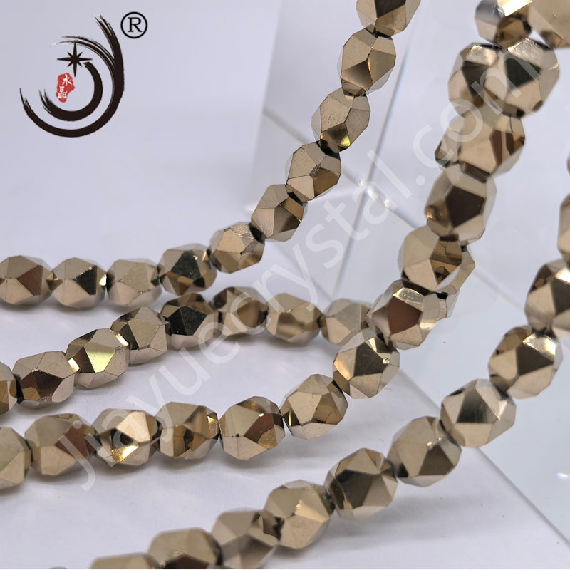 4MM Diamond Shape Crystal Glass Beads Wholesale, Suitable for DIY Jewelry (20007)