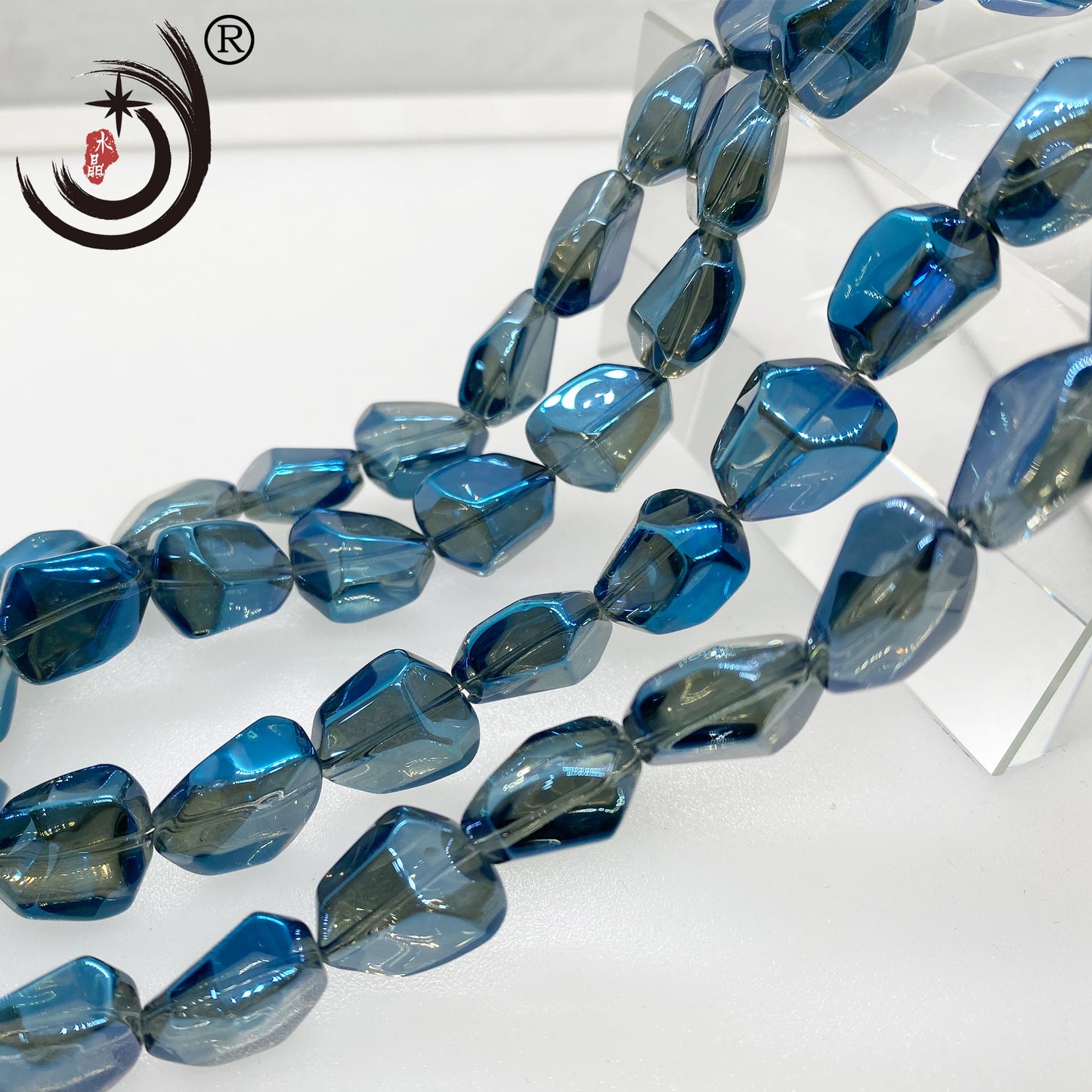 13*16MM Stone Shape Beads Glass Crystal Beads Wholesale For DIY Jewelry （20014）