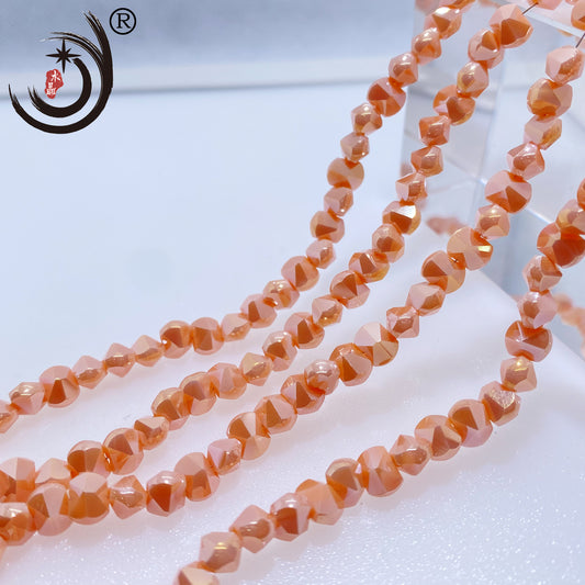 6MM Unique Design Crystal Glass Beads Whole Sale For DIY Jewelry (20016)