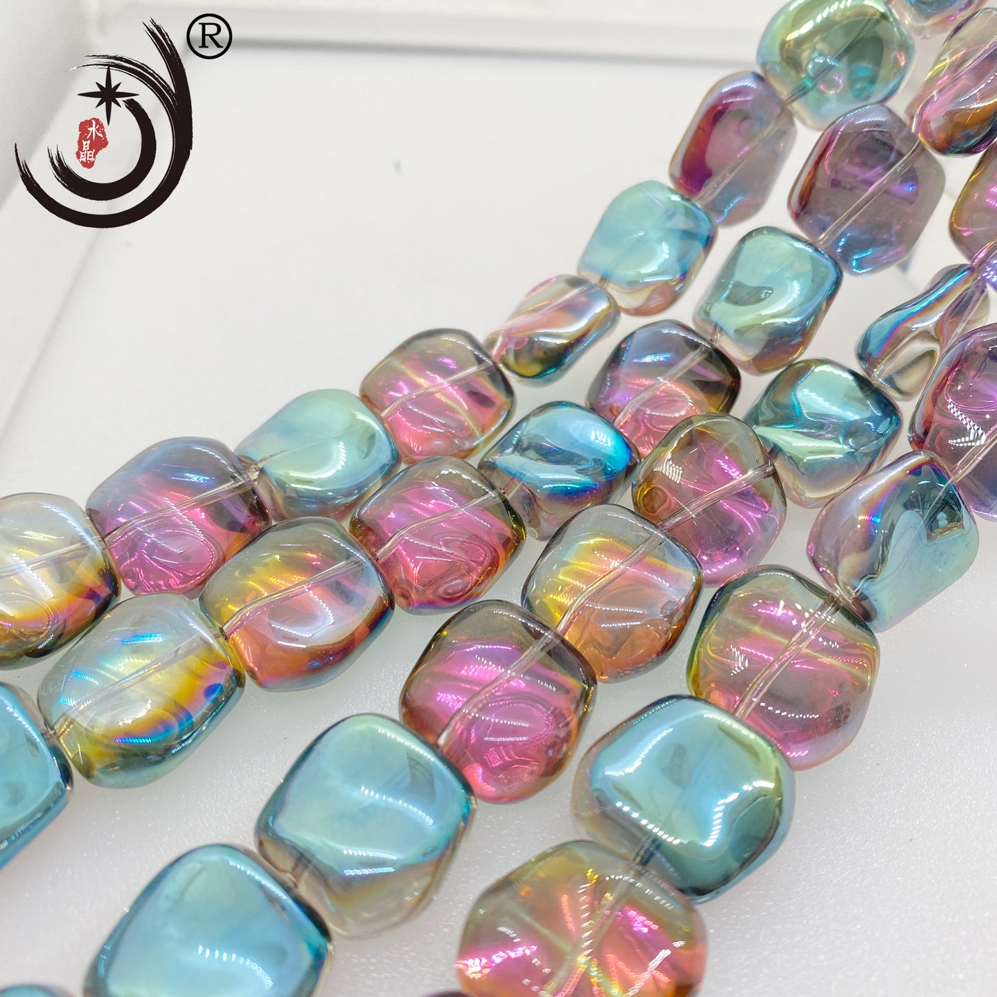 10MM/18MM New Shaped beads  Glass Crystal Beads Wholesale For DIY Jewelry (19800)