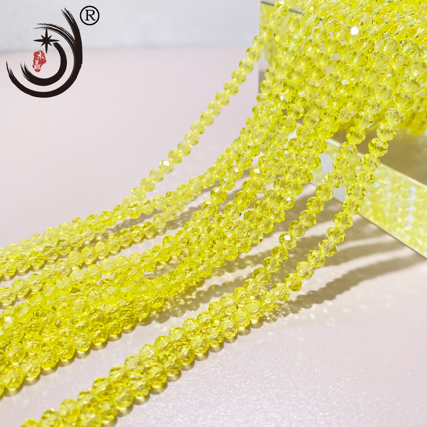 2MM Rondelle Beads Glass Crystal  Beads Wholesale For DIY Jewelry (10002)