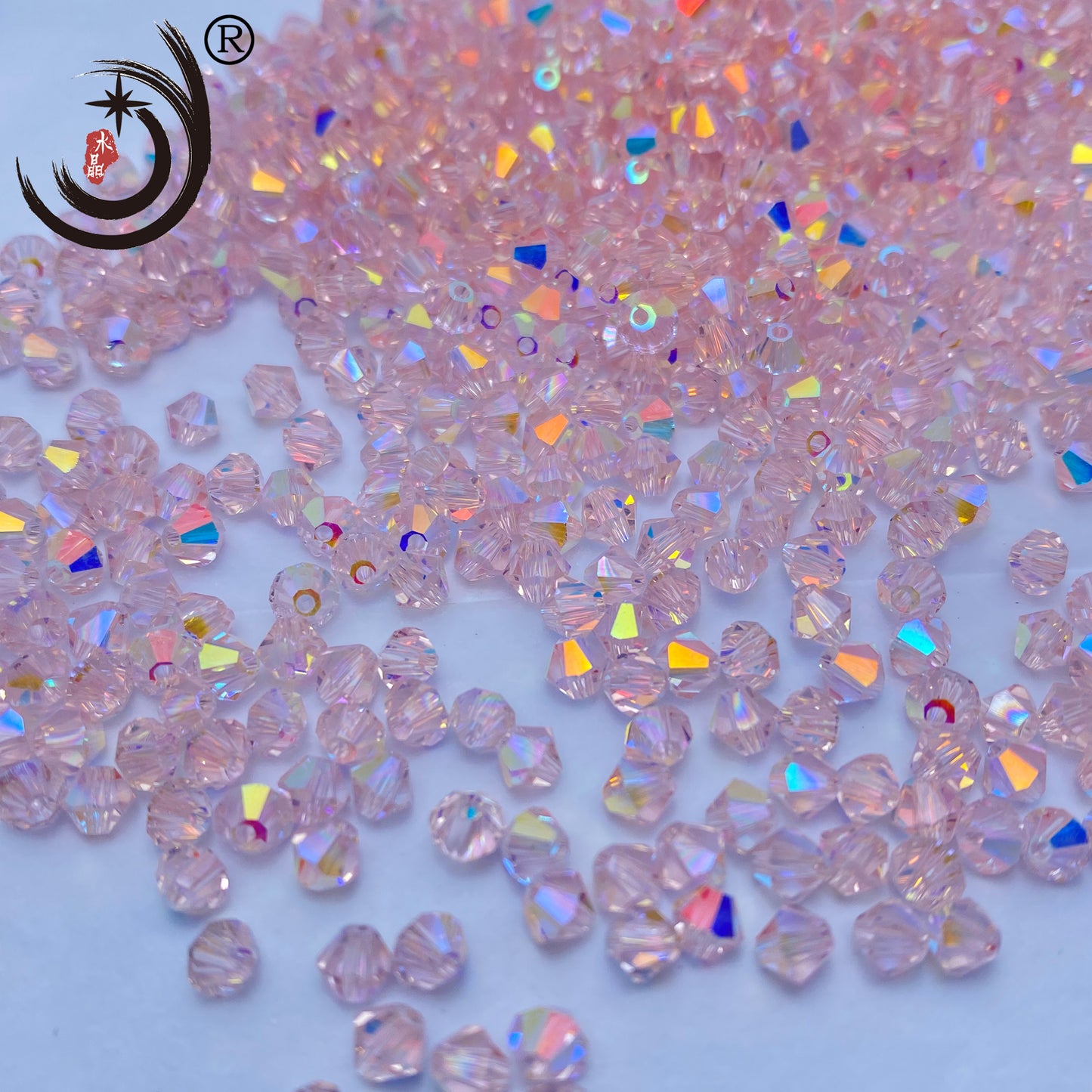 4MM High Quanlity Bicone Glass Crystal Beads Wholesale For DIY Jewelry (17000)