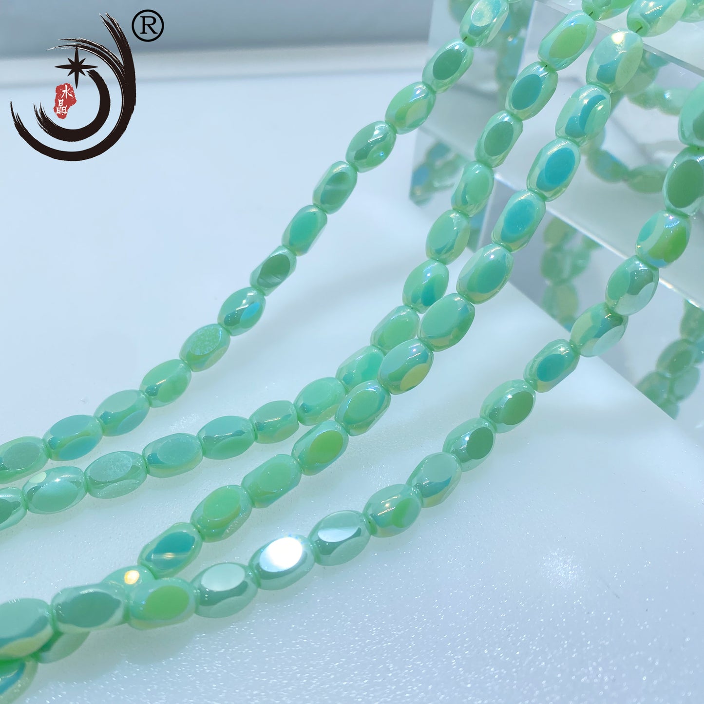 6X9MM Faceted Beads Glass Crystal Beads Wholesale For DIY Jewelry (19400)