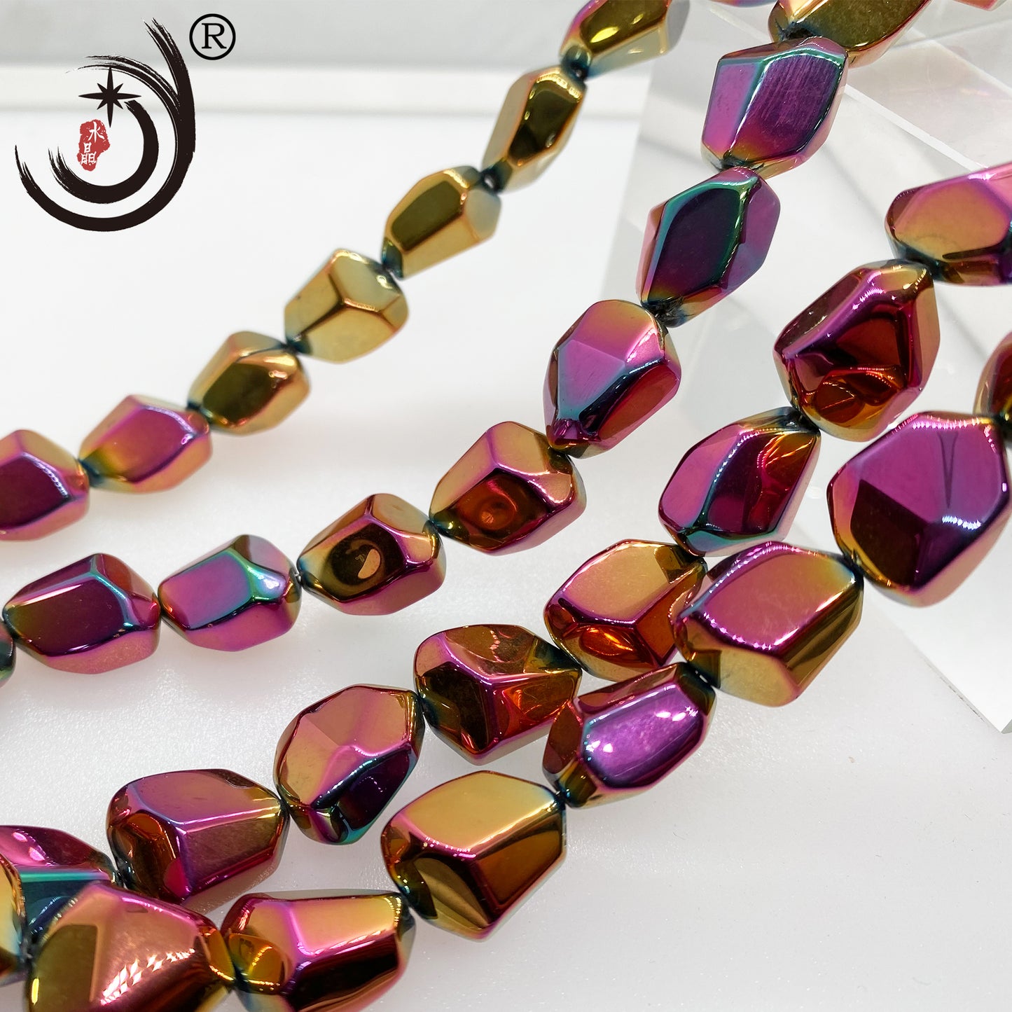 13*16MM Stone Shape Beads Glass Crystal Beads Wholesale For DIY Jewelry （20014）