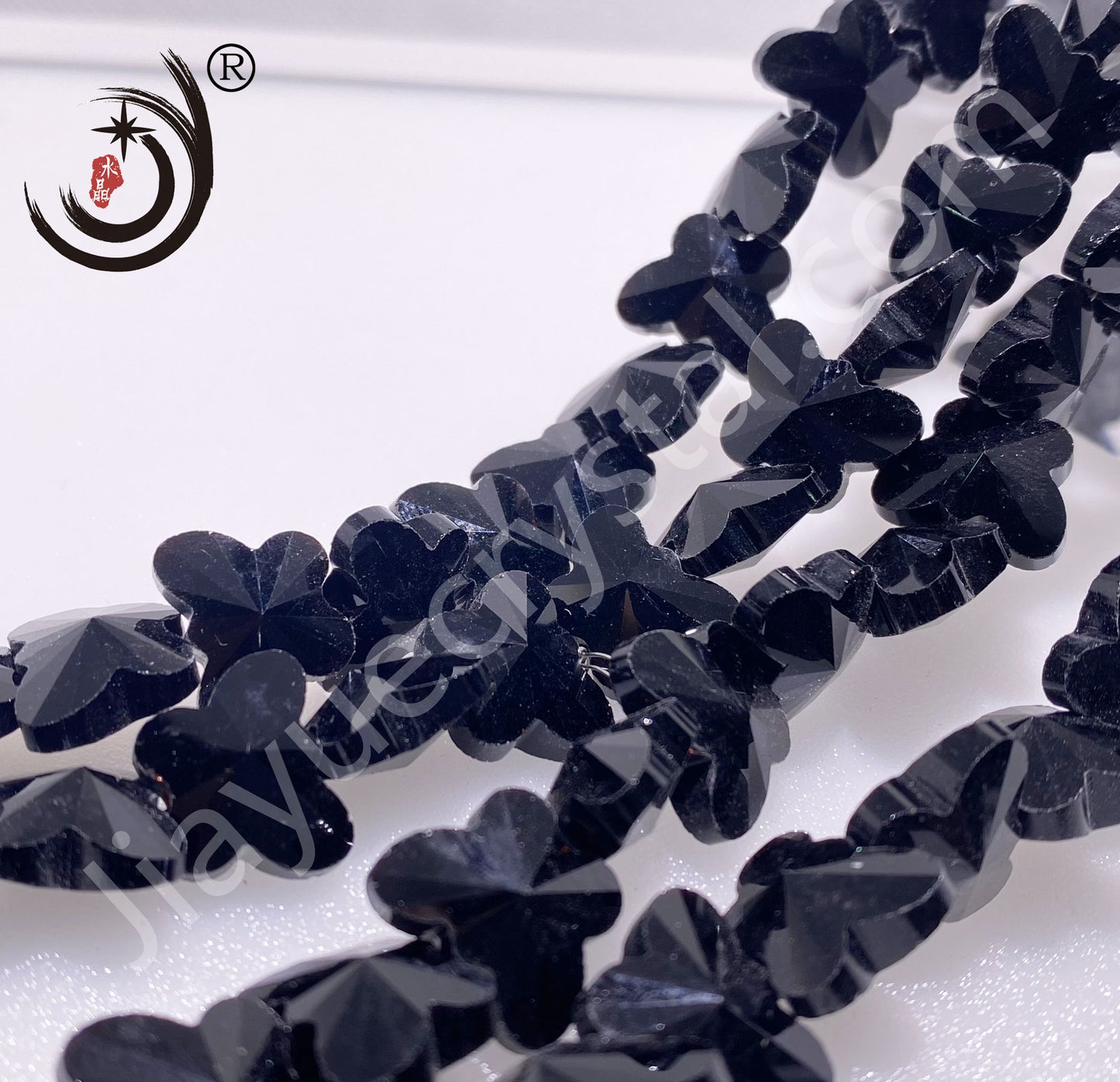 10MM/14MM Butterfly Beads Glass Crystal Beads Wholesale For DIY Jewelry(50034)