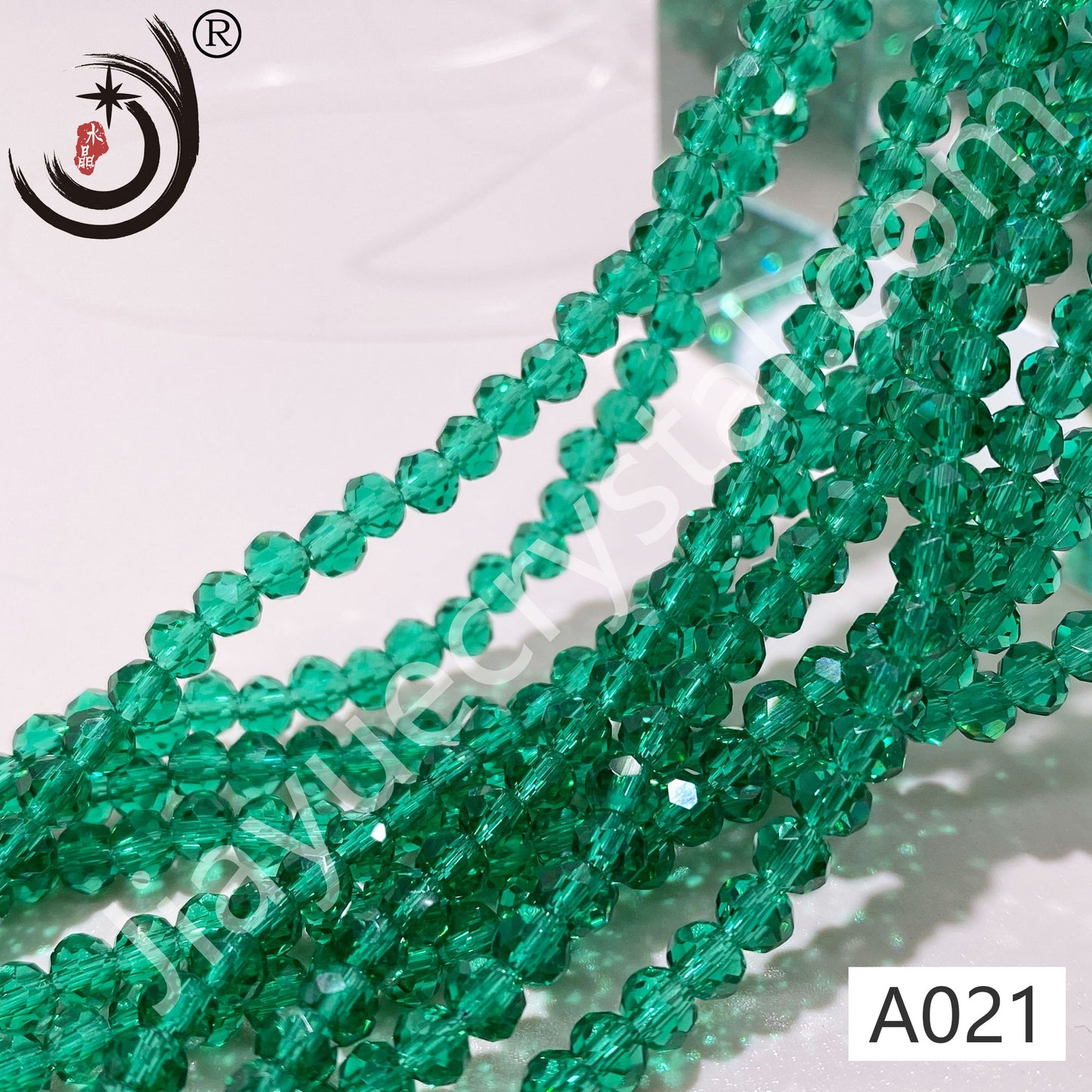 6MM Rondelle Beads Glass Crystal Beads Wholesale For DIY Jewelry (10005)