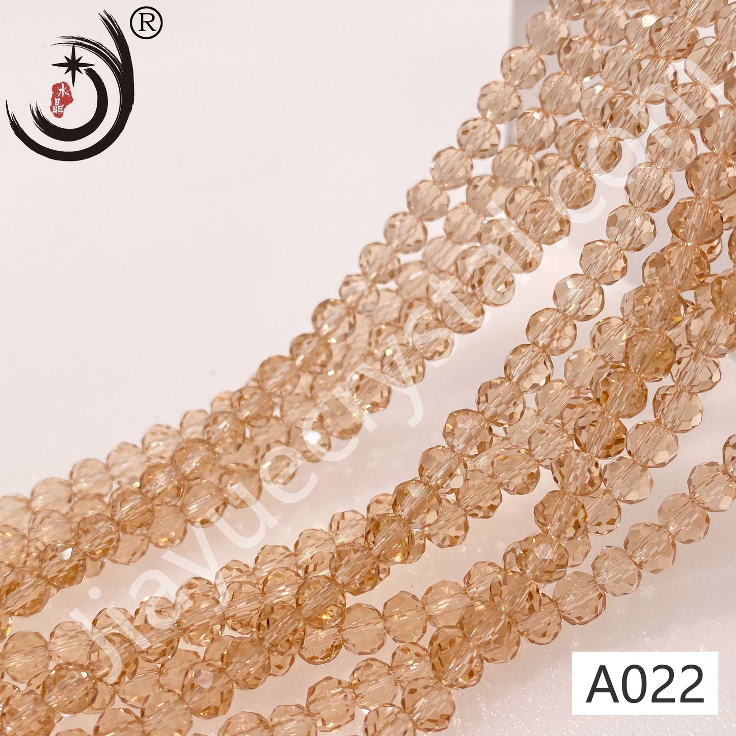 4MM Rondelle Beads Glass Crystal  Beads Wholesale For DIY Jewelry (10004)