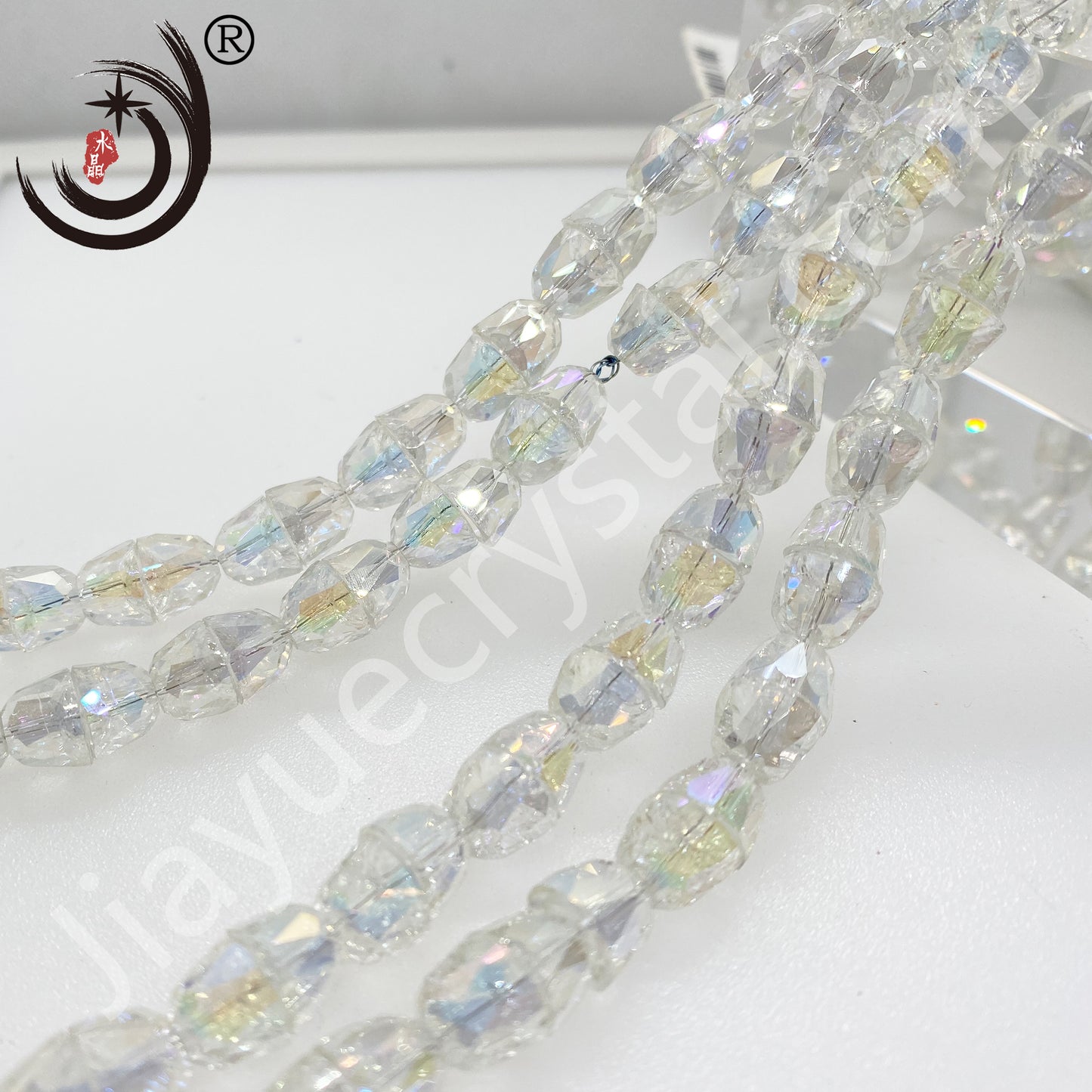 8MM Bell Beads Glass Crystal Beads Wholesale For DIY Jewelry （20001）