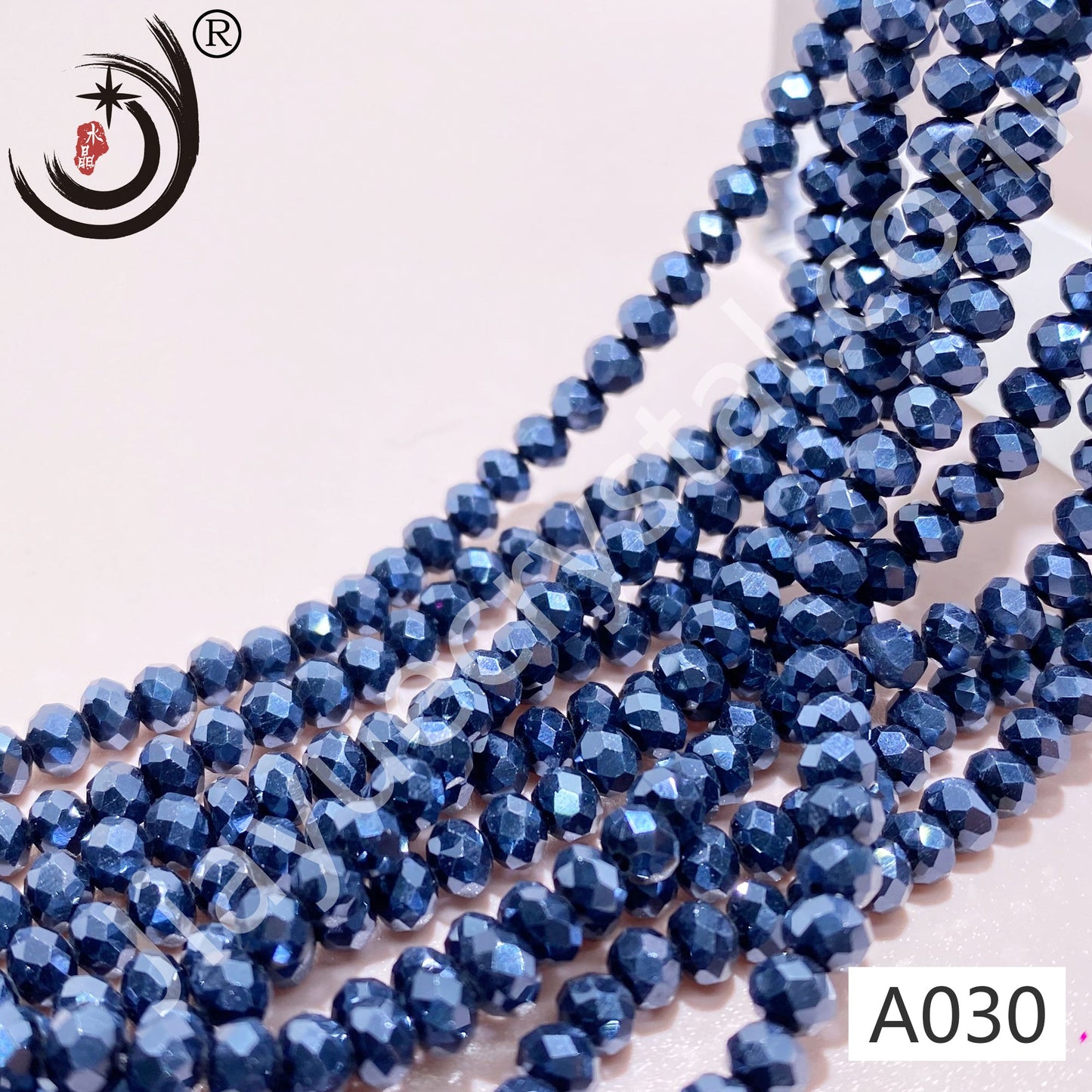 4MM Rondelle Beads Glass Crystal  Beads Wholesale For DIY Jewelry (10004)