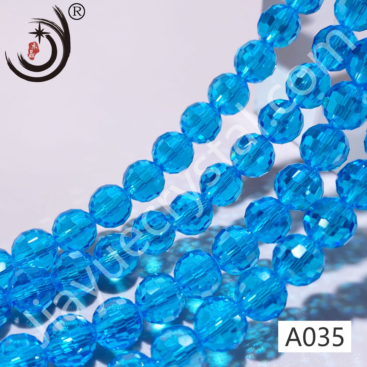 10MM 96 Faceted Round Crystal Glass Beads disco ball Wholesale For DIY Jewelry（10094）