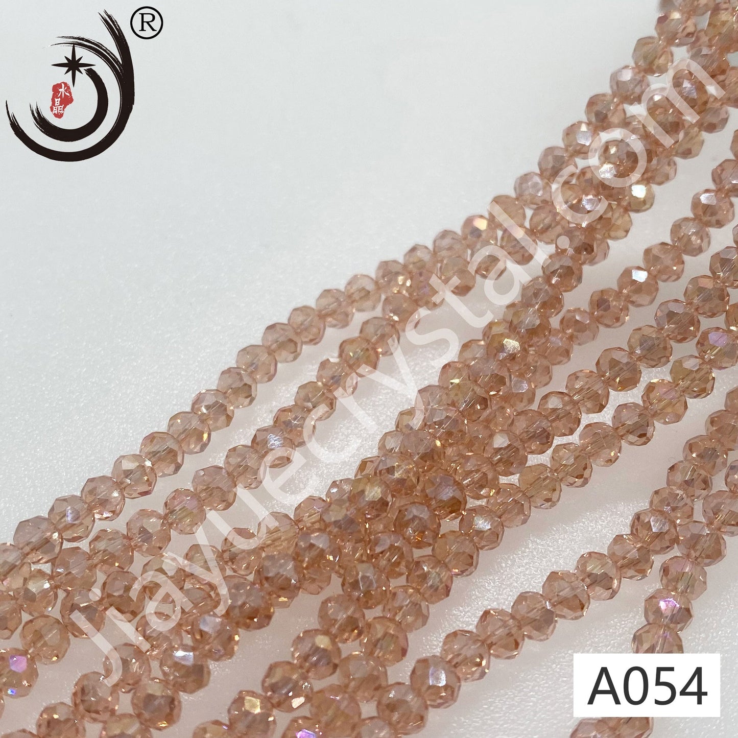 4MM Rondelle Beads Glass Crystal  Beads Wholesale For DIY Jewelry (10004)