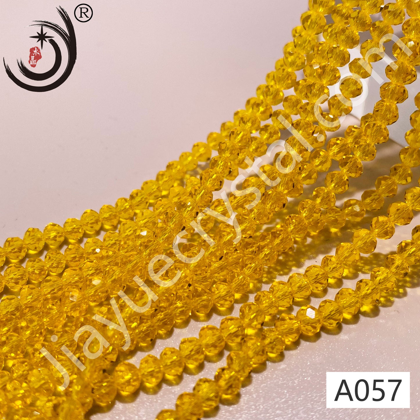 1MM Rondelle Beads Glass Crystal  Beads Wholesale For DIY Jewelry (10001)