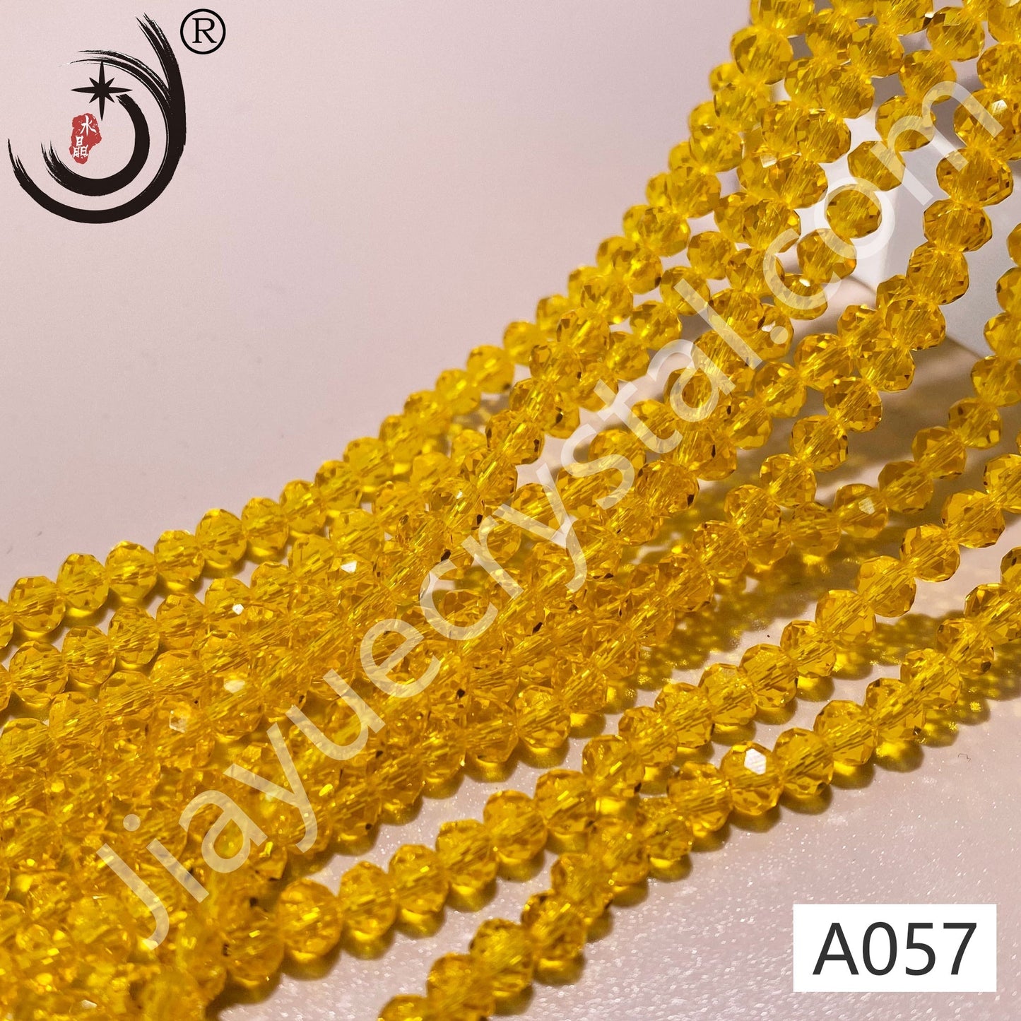 4MM Rondelle Beads Glass Crystal  Beads Wholesale For DIY Jewelry (10004)