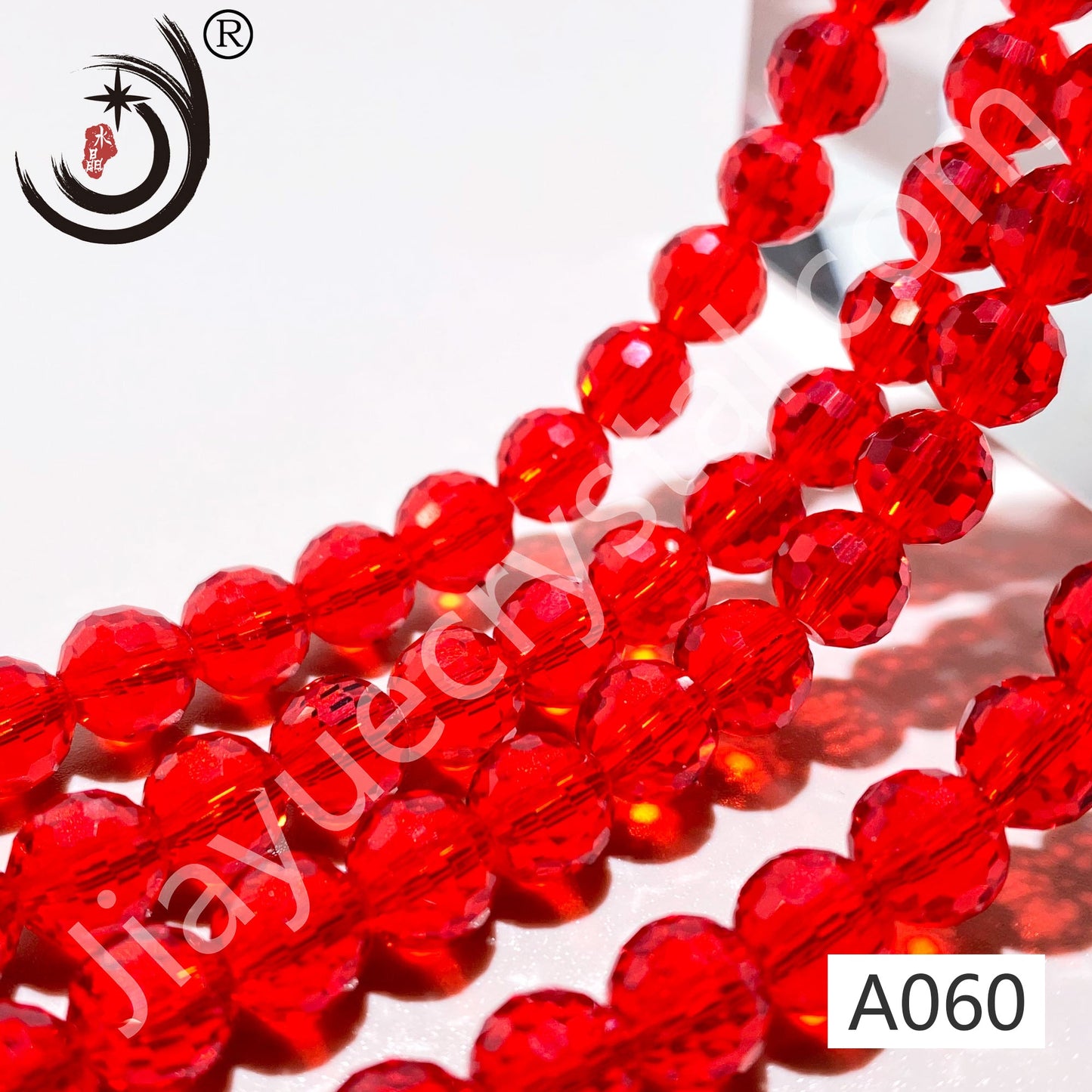 8MM 96 Faceted Round Crystal Glass Beads disco ball Wholesale For DIY Jewelry（10093）