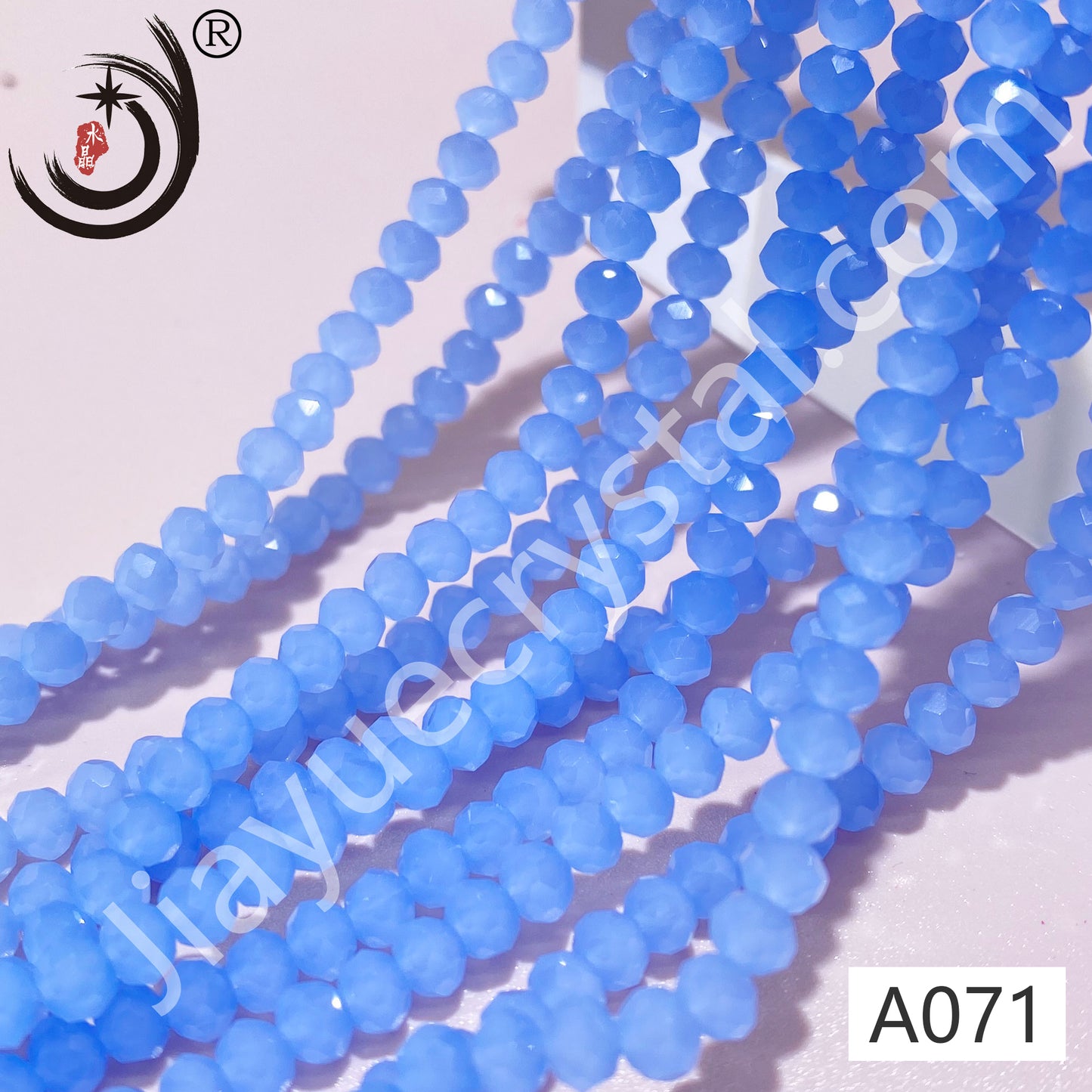 1MM Rondelle Beads Glass Crystal  Beads Wholesale For DIY Jewelry (10001)